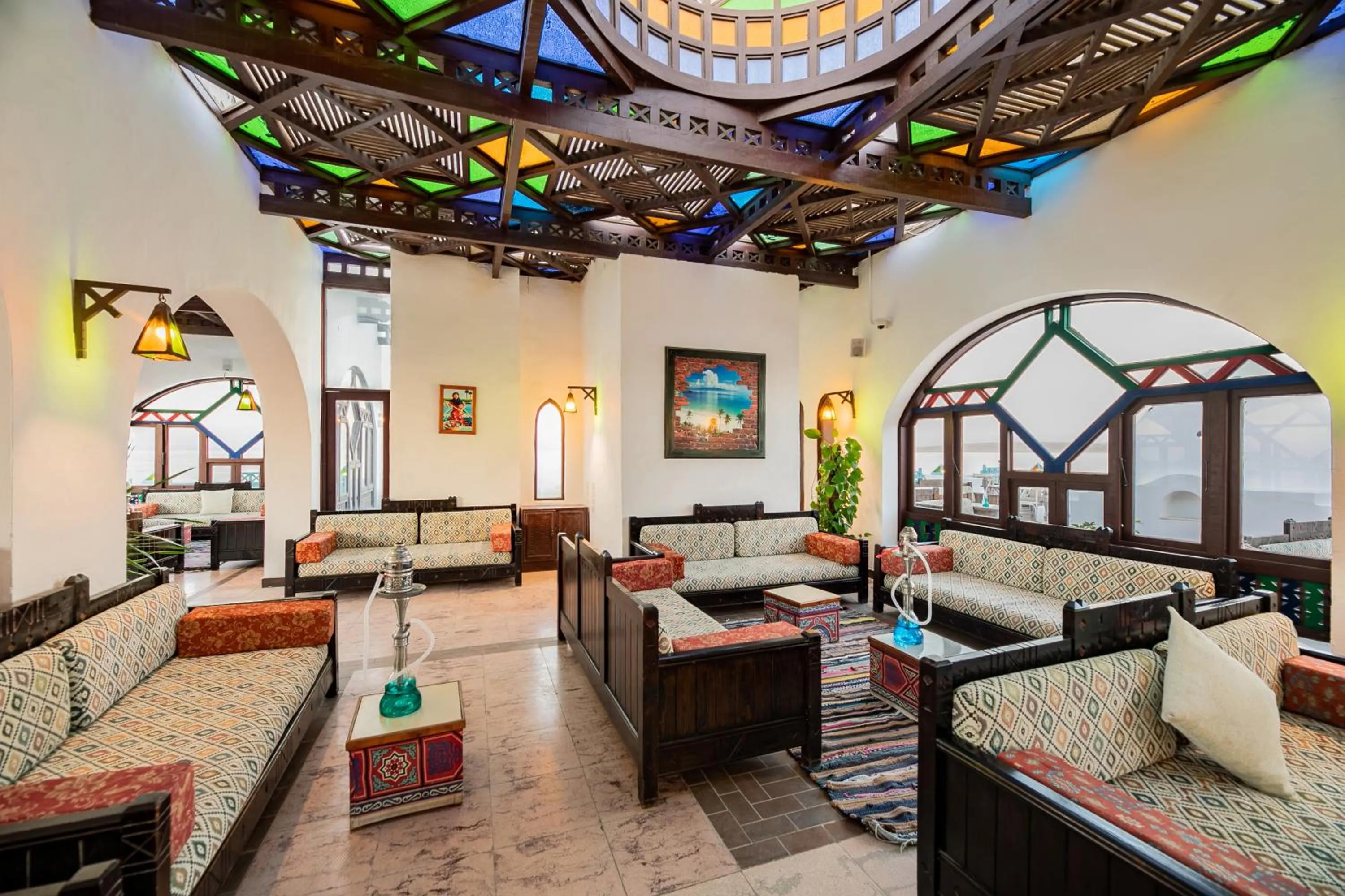 Seating area in Arabella Azur Resort