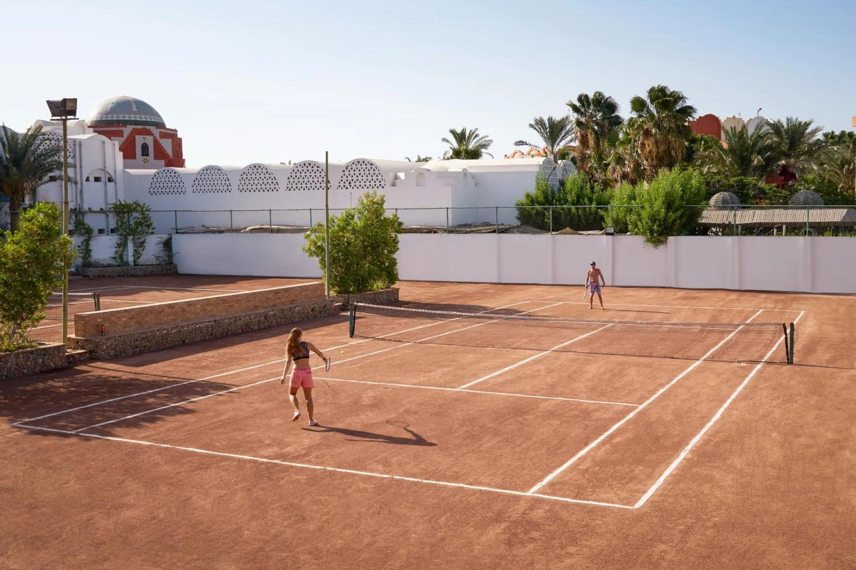 Tennis court in Arabella Azur Resort