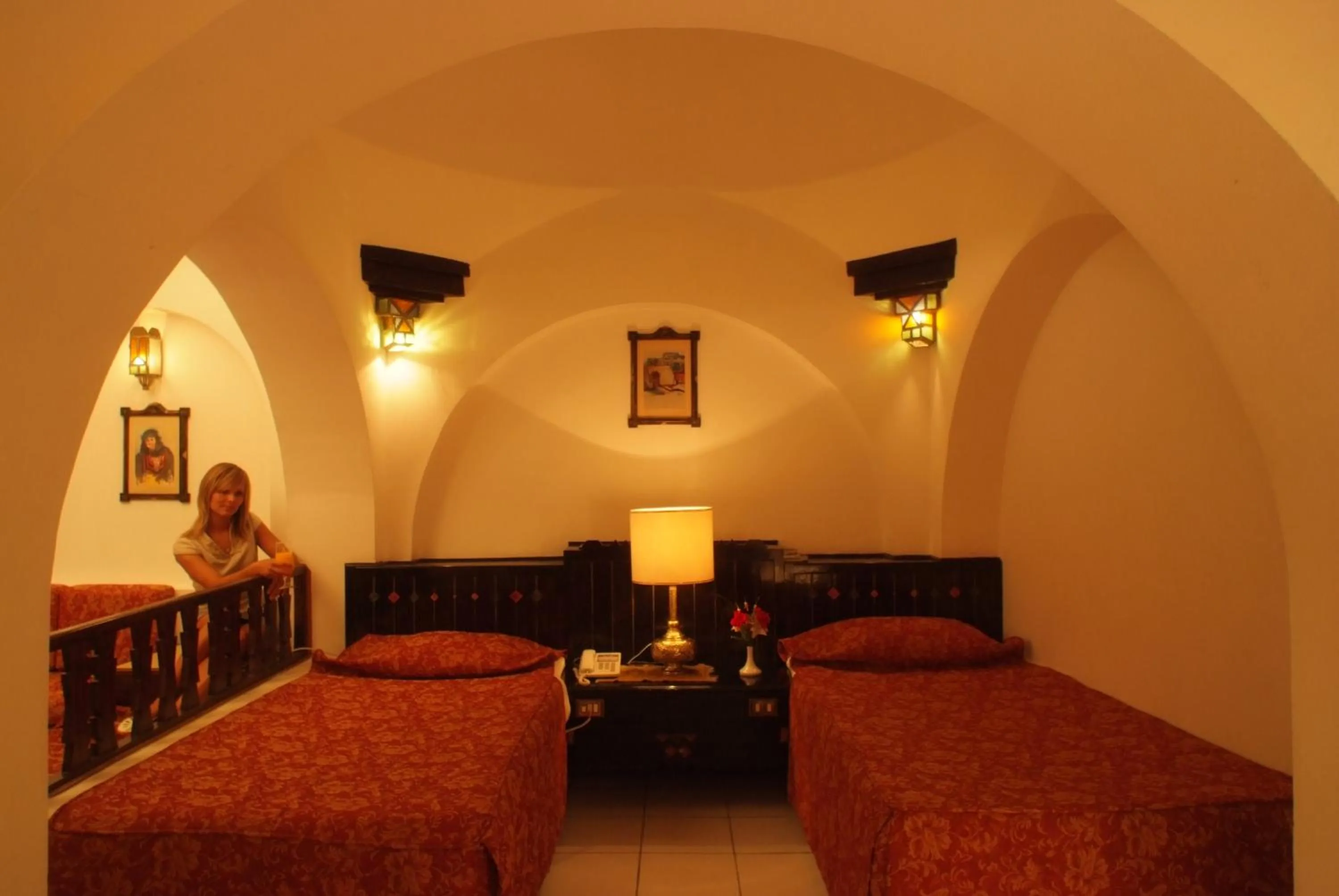 Bed in Arabella Azur Resort