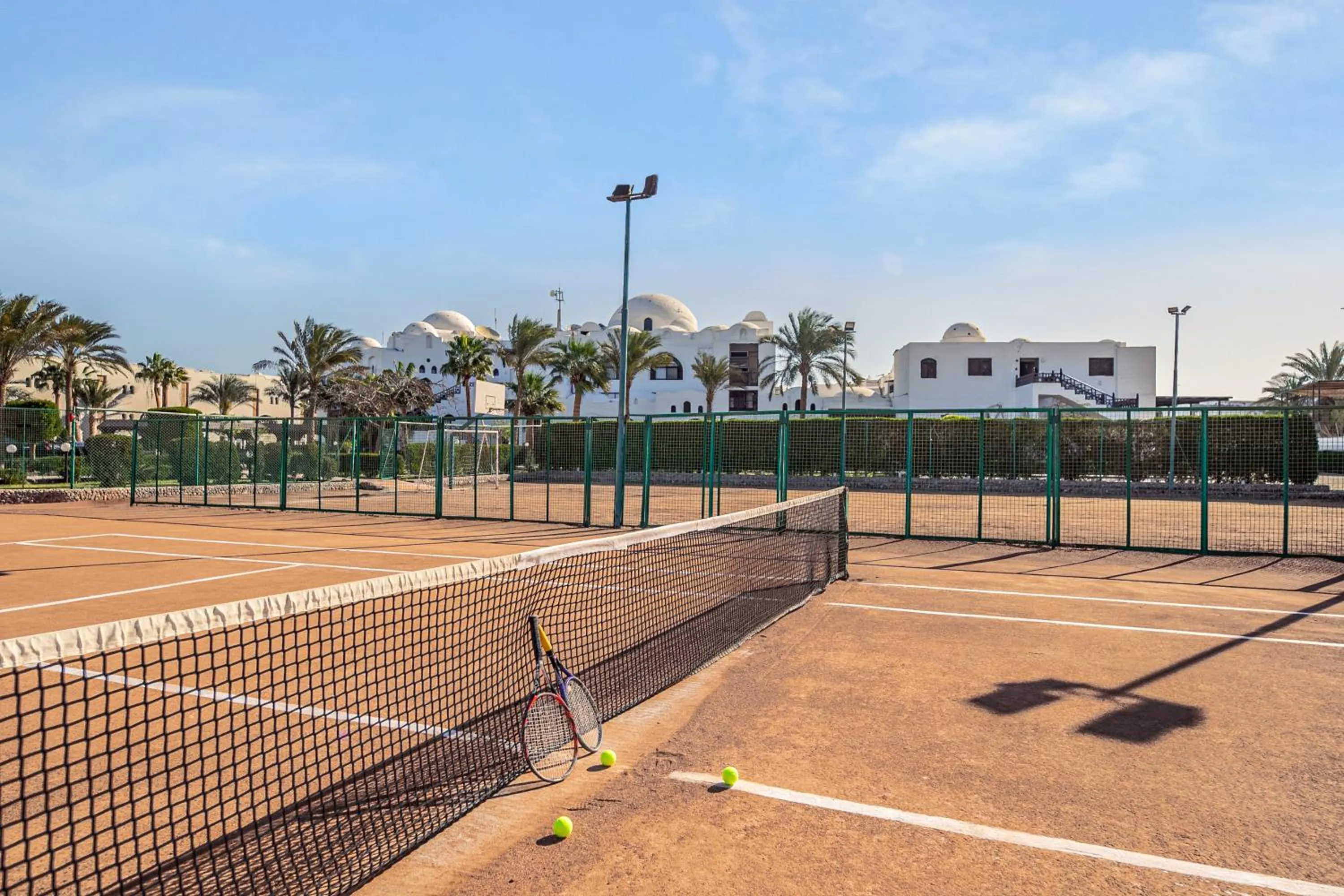 Tennis court in Arabella Azur Resort