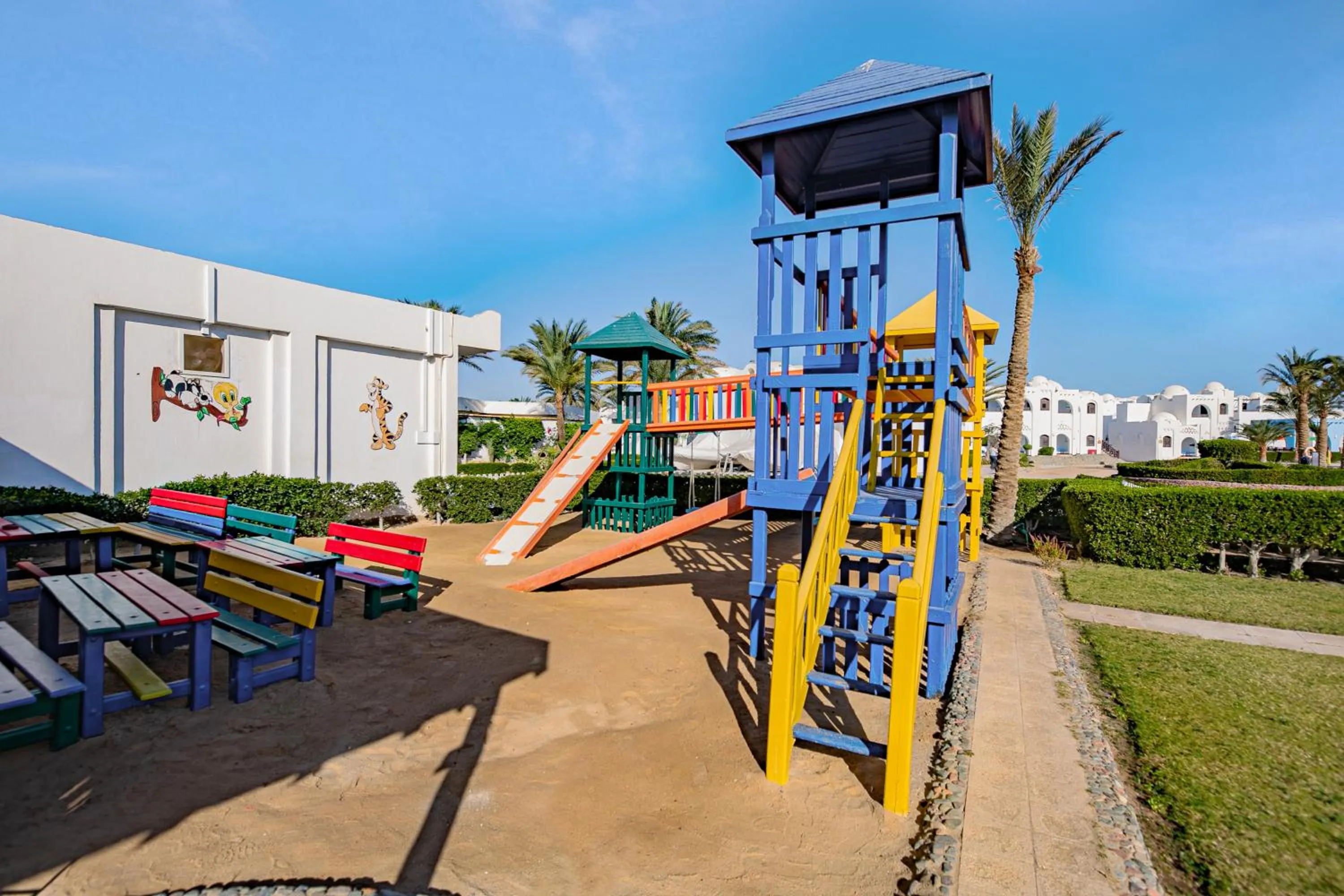 Children play ground in Arabella Azur Resort
