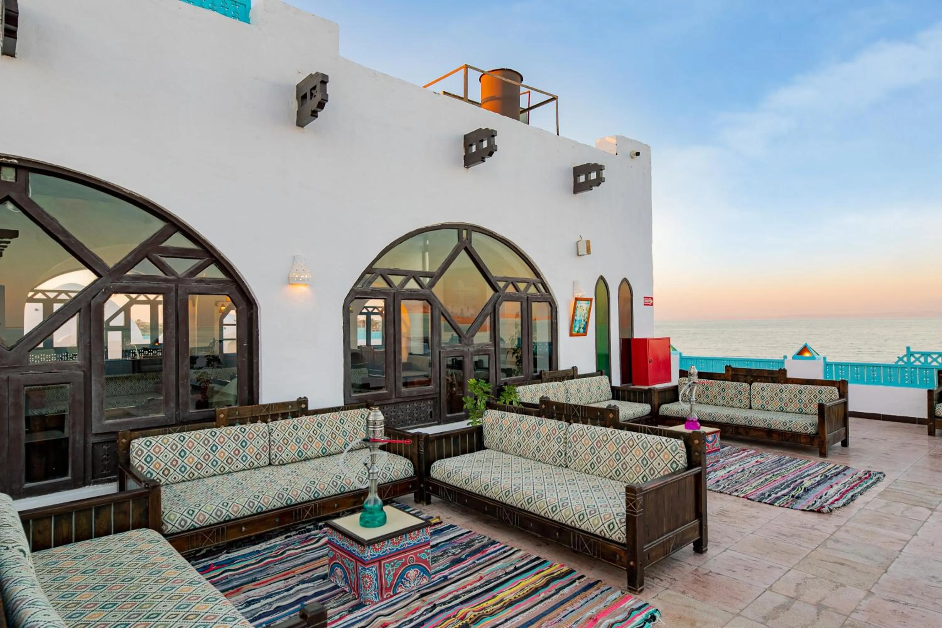 Seating area in Arabella Azur Resort