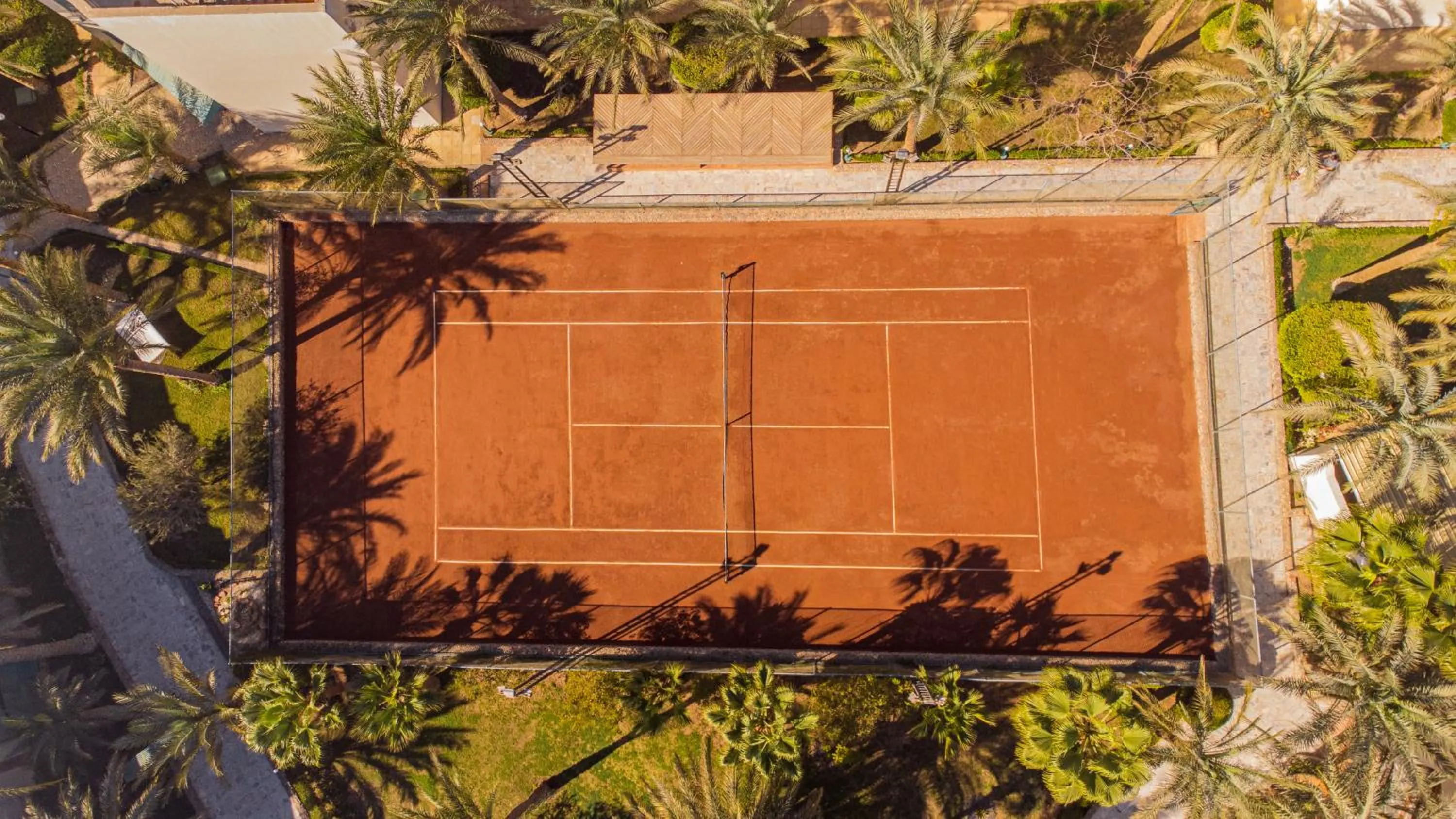 Tennis court in Bel Air Azur Resort (Adults Only)