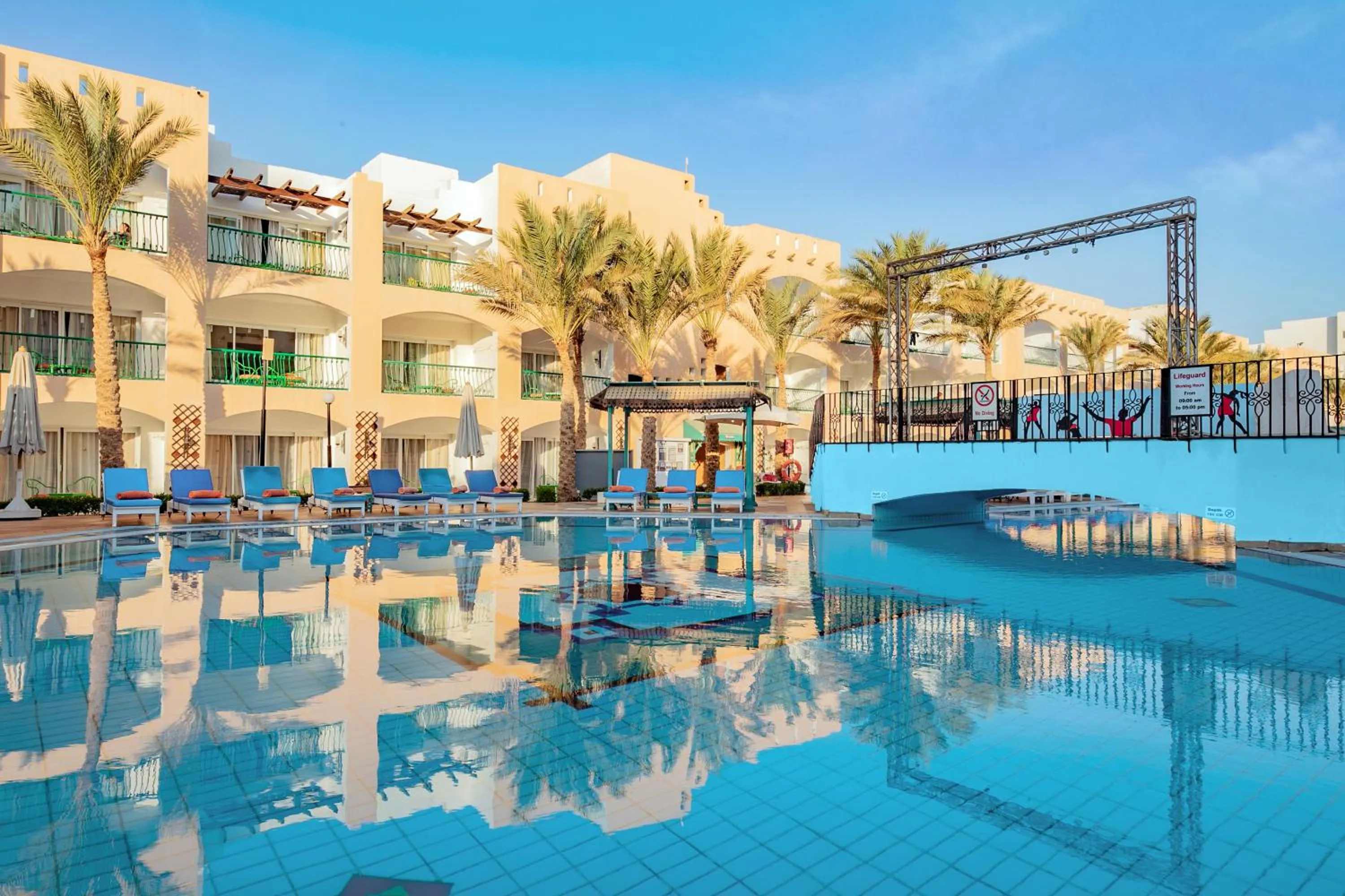 Swimming pool in Bel Air Azur Resort (Adults Only)