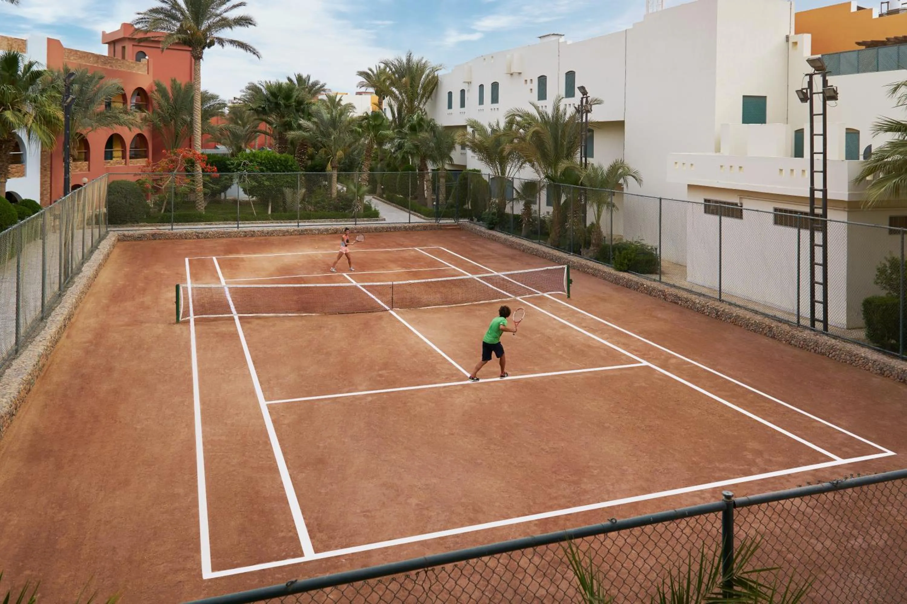 Tennis court in Bel Air Azur Resort (Adults Only)