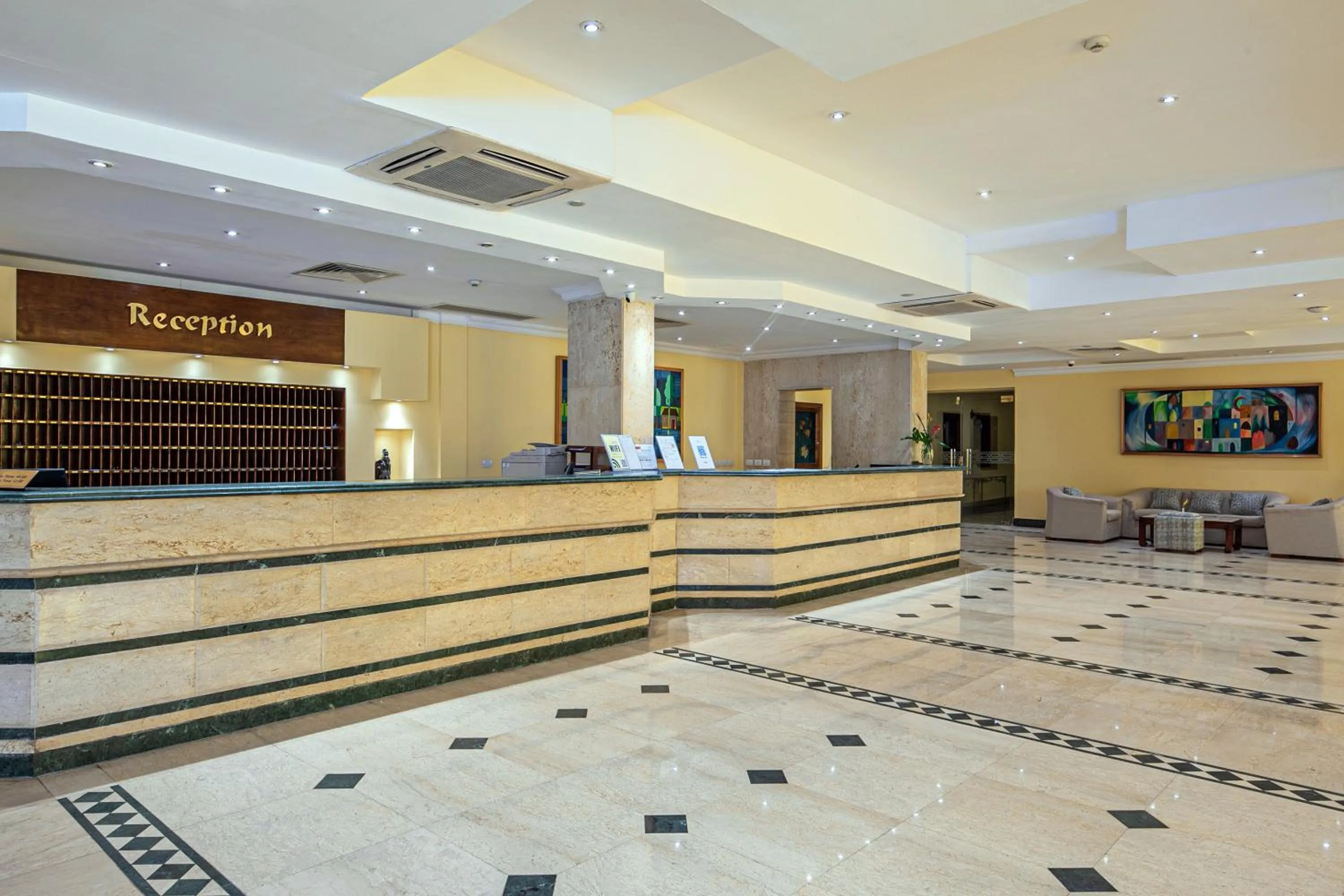 Lobby or reception in Bel Air Azur Resort (Adults Only)