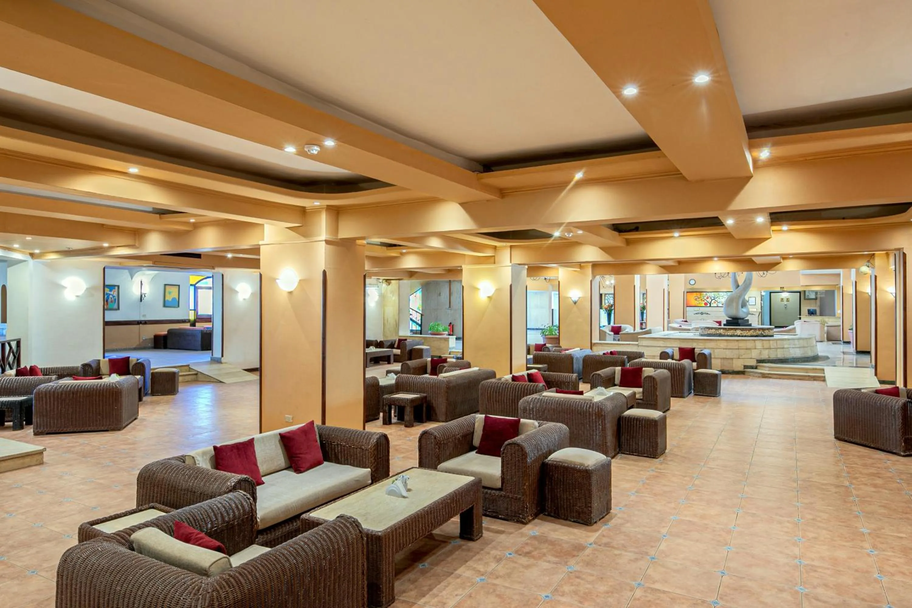 Seating area in Giftun Azur Resort