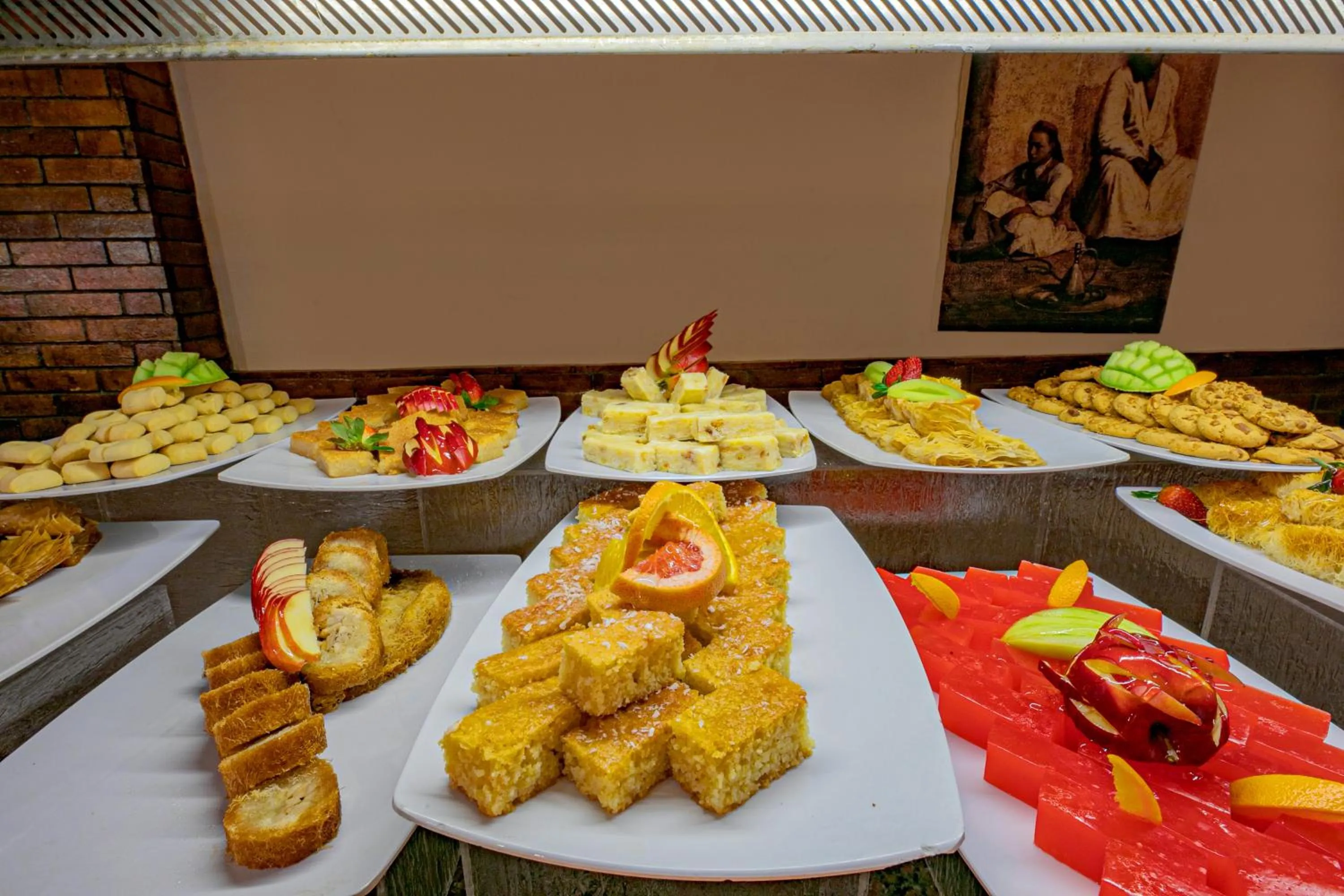 Buffet breakfast in Giftun Azur Resort