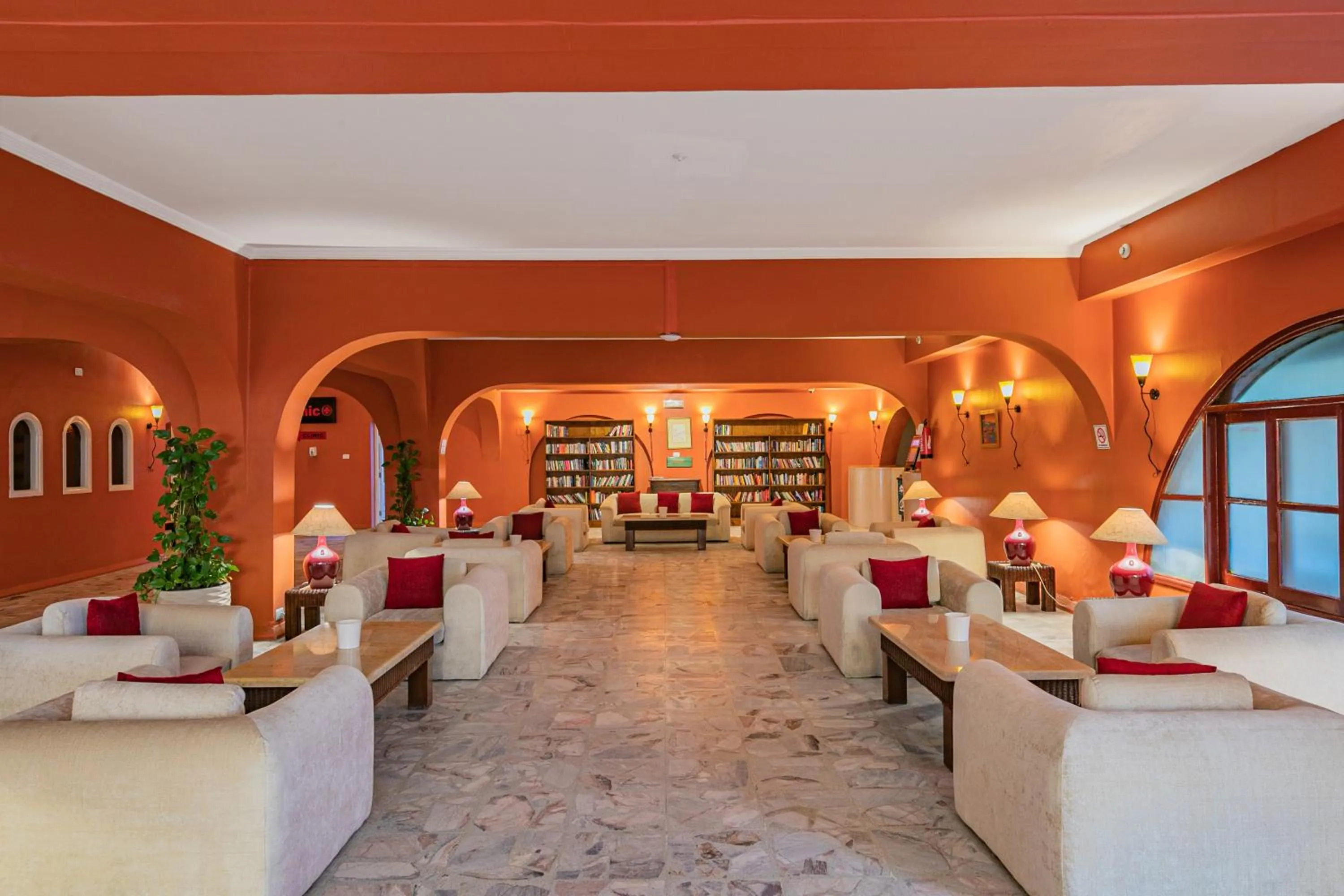 Seating area in Arabia Azur Resort