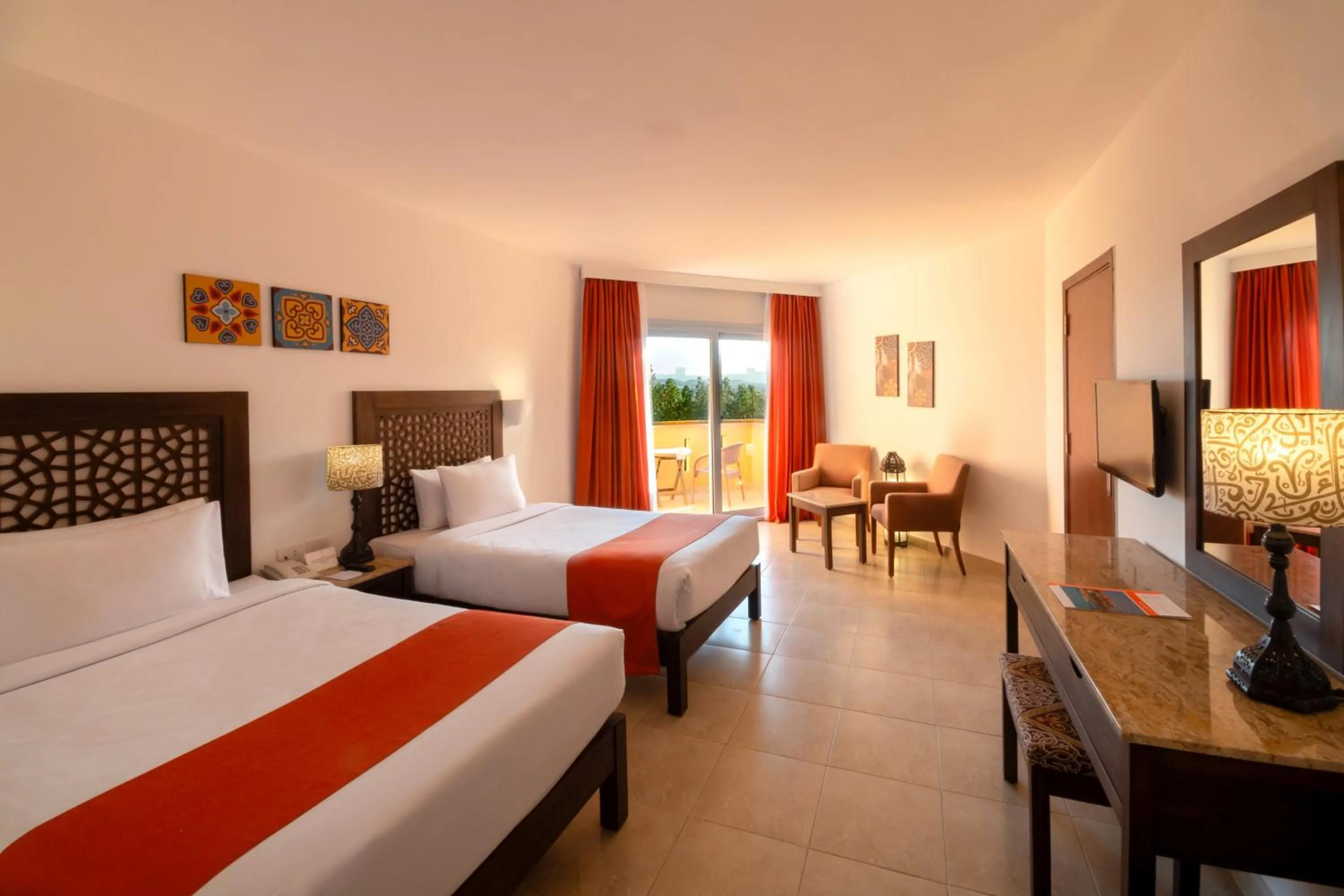 Bedroom, Bed in Wadi Lahmy Azur Resort - Soft All-Inclusive