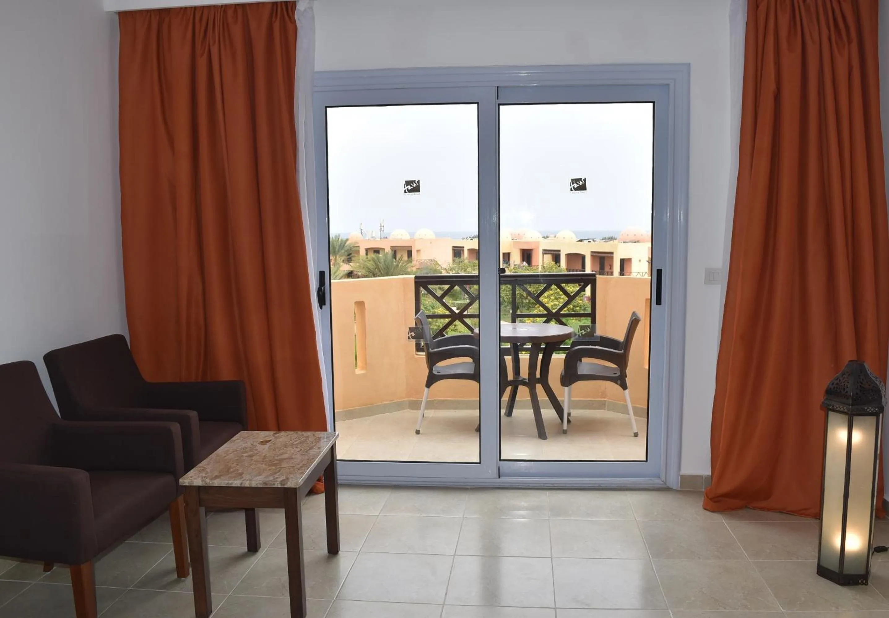 Balcony/Terrace in Wadi Lahmy Azur Resort - Soft All-Inclusive