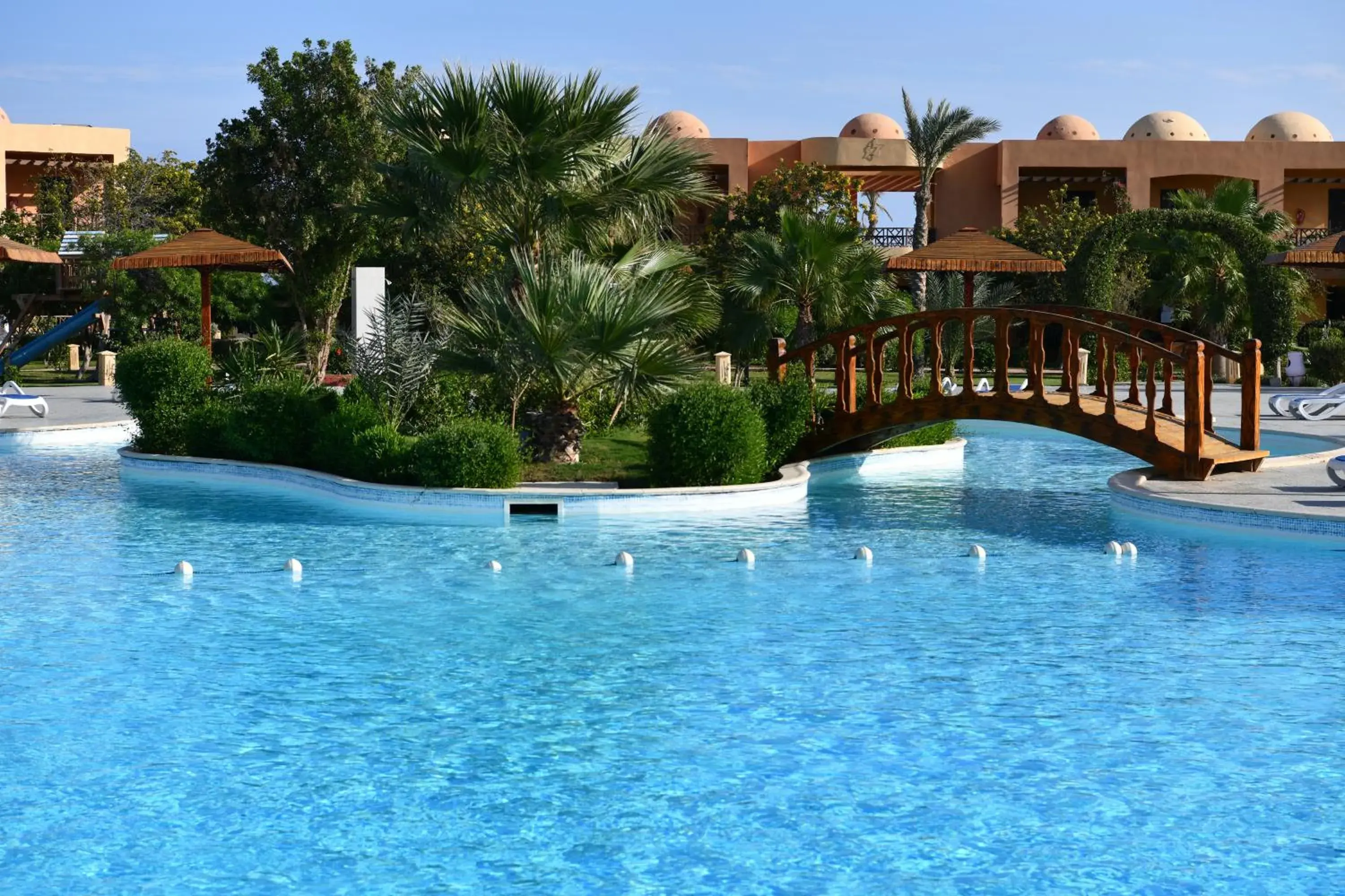 Swimming pool in Wadi Lahmy Azur Resort - Soft All-Inclusive Swimming pool in Wadi Lahmy Azur Resort - Soft All-Inclusive