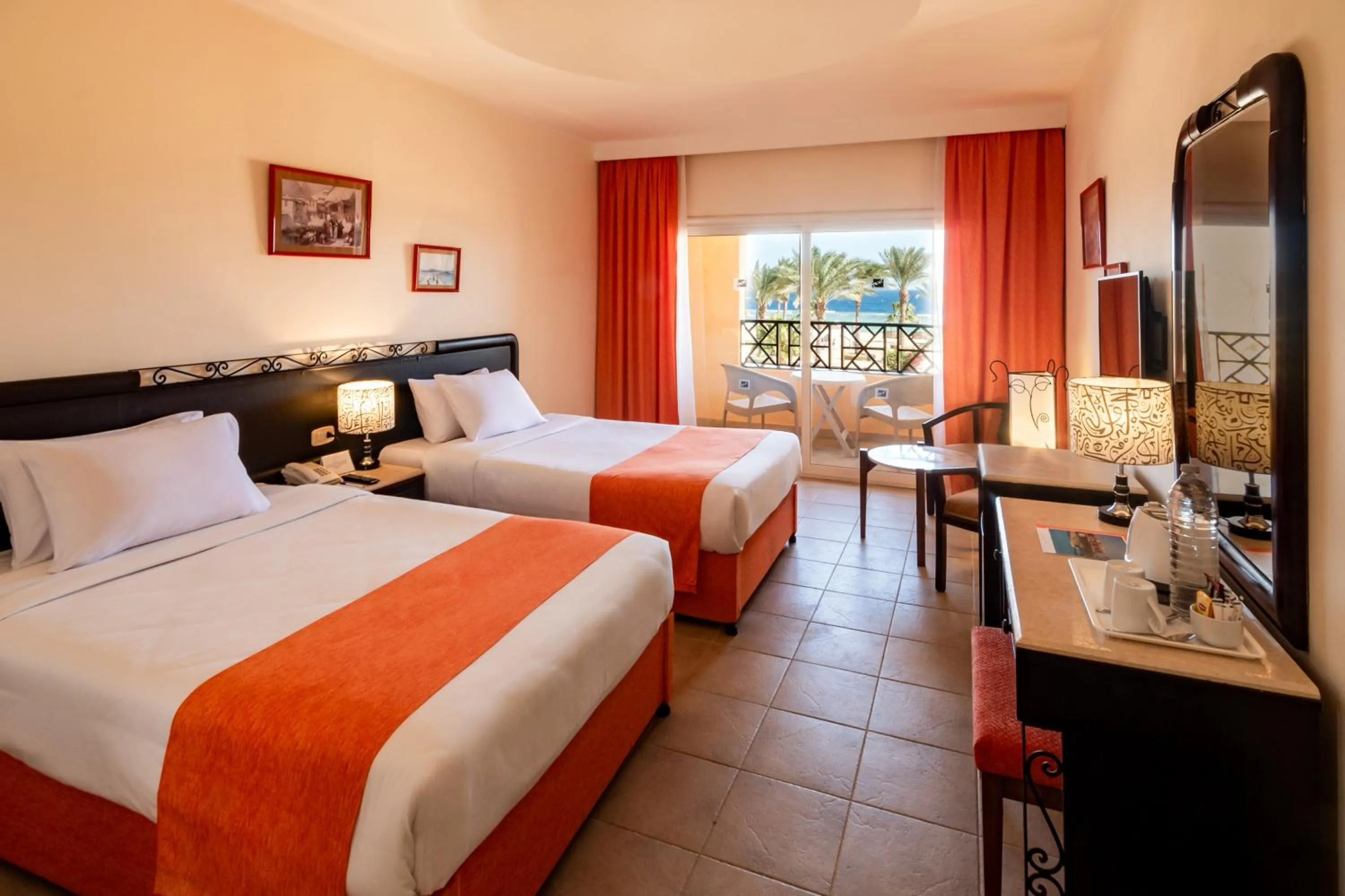Bedroom, Bed in Wadi Lahmy Azur Resort - Soft All-Inclusive
