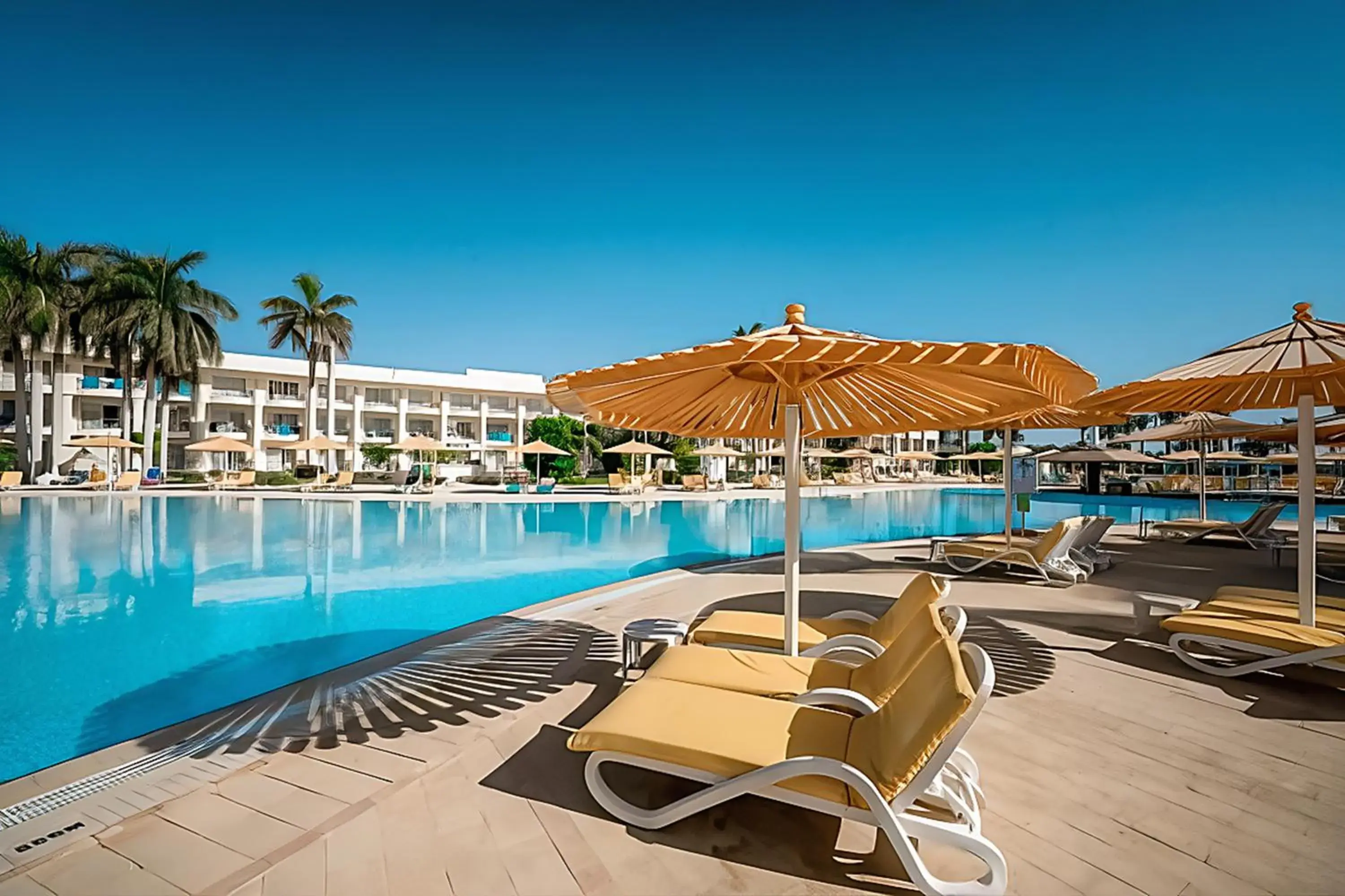 Swimming pool in JAZ Royal Palmariva Swimming pool in JAZ Royal Palmariva