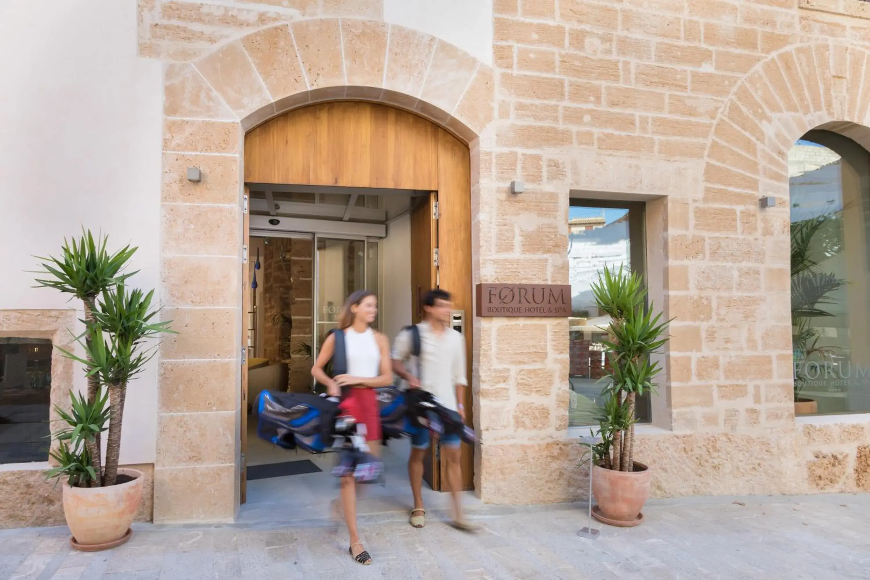 Facade/entrance in Forum Boutique Hotel & Spa - Adults Only Facade/entrance in Forum Boutique Hotel & Spa - Adults Only
