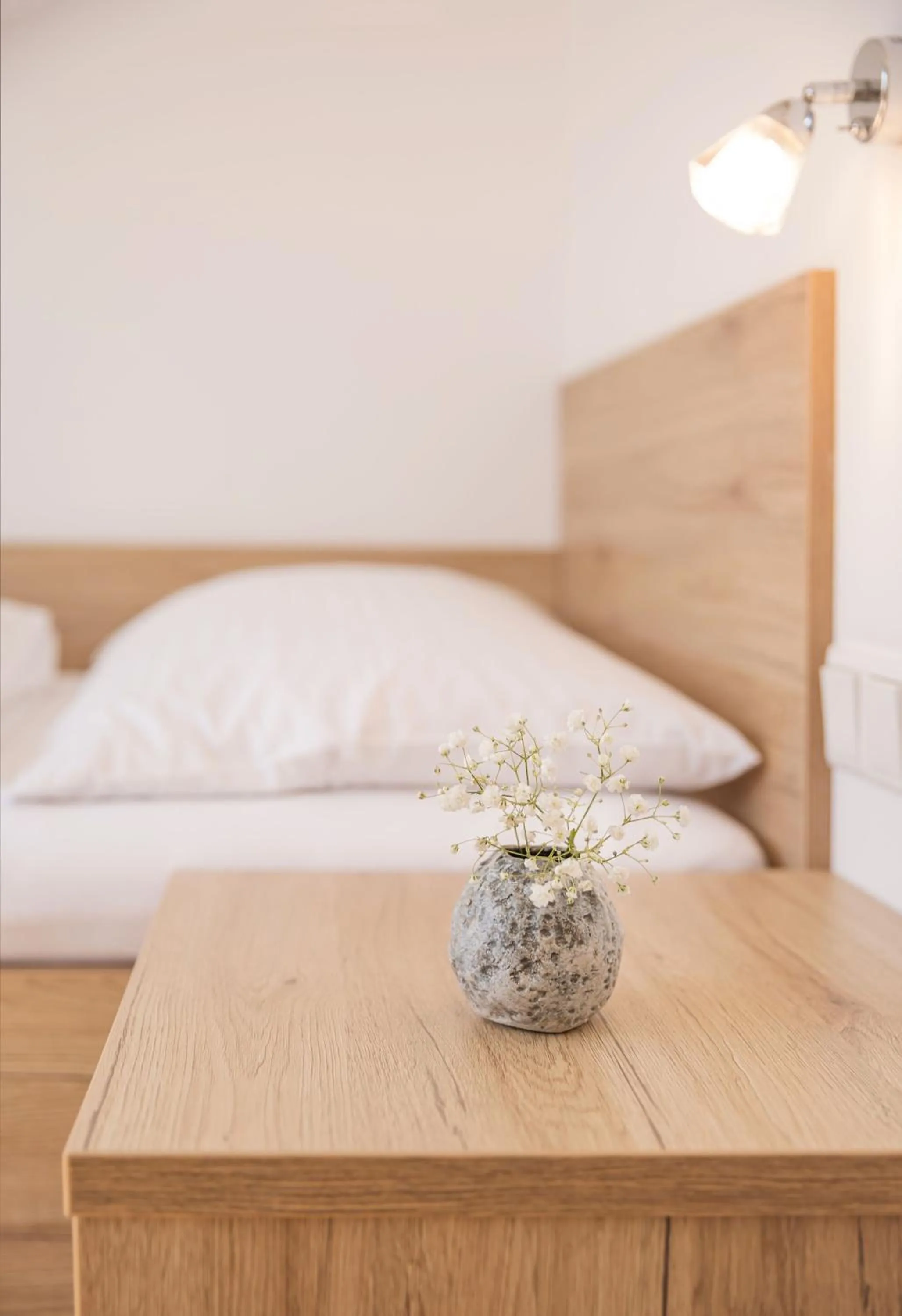 Bed in Hotel Weissenstein