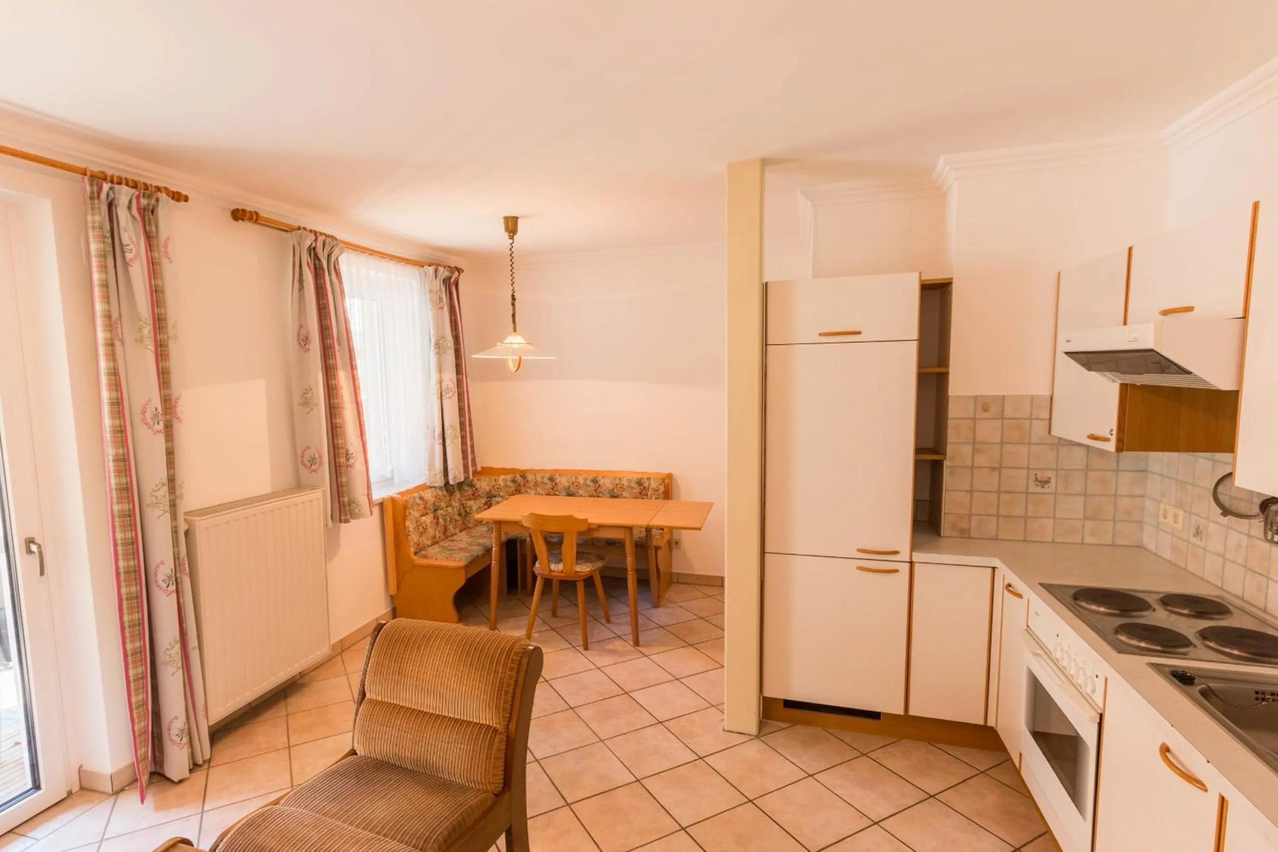 Kitchen or kitchenette in Hotel Weissenstein