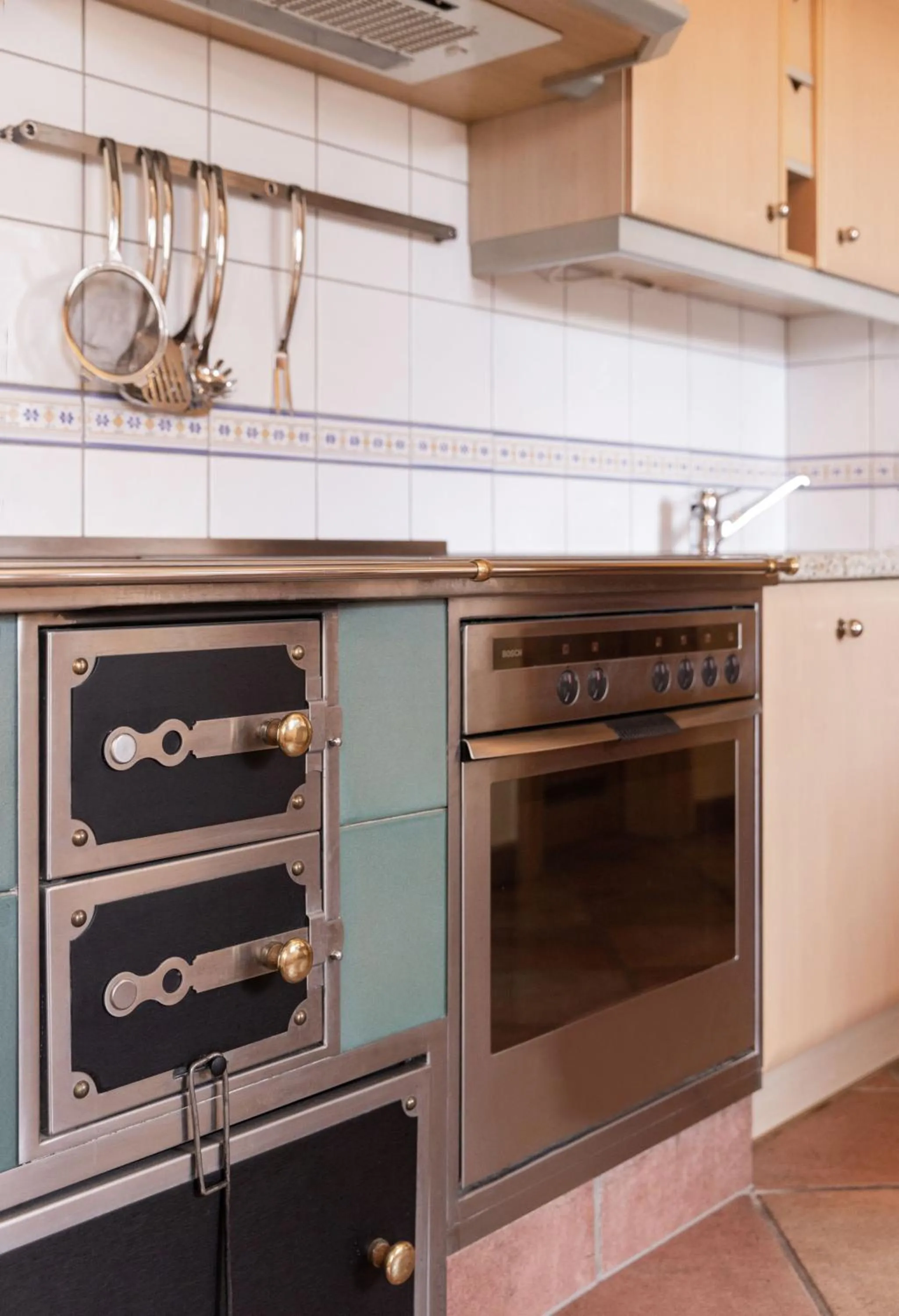 Kitchen or kitchenette in Hotel Weissenstein