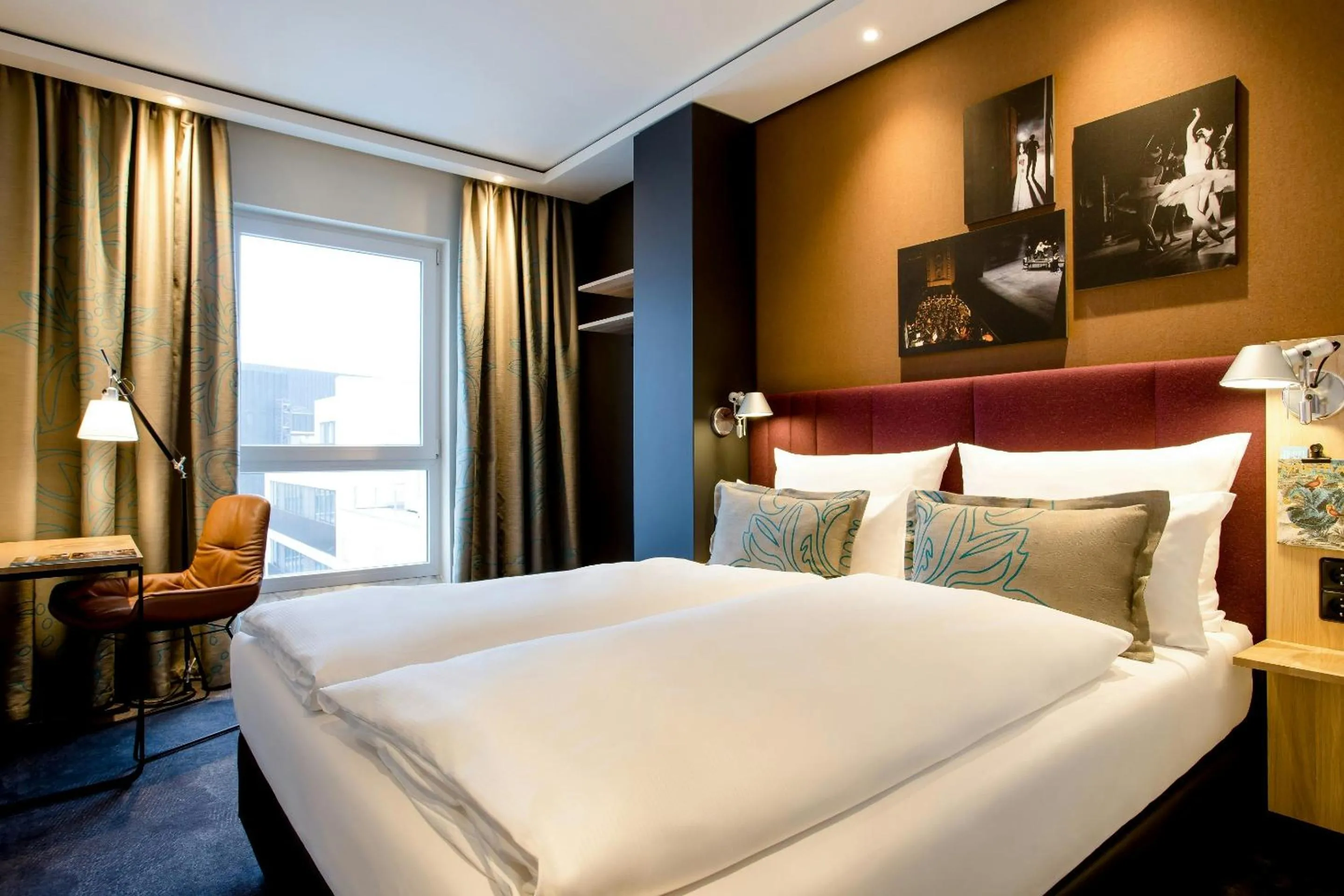 Bedroom, Bed in Motel One Stuttgart-Mitte