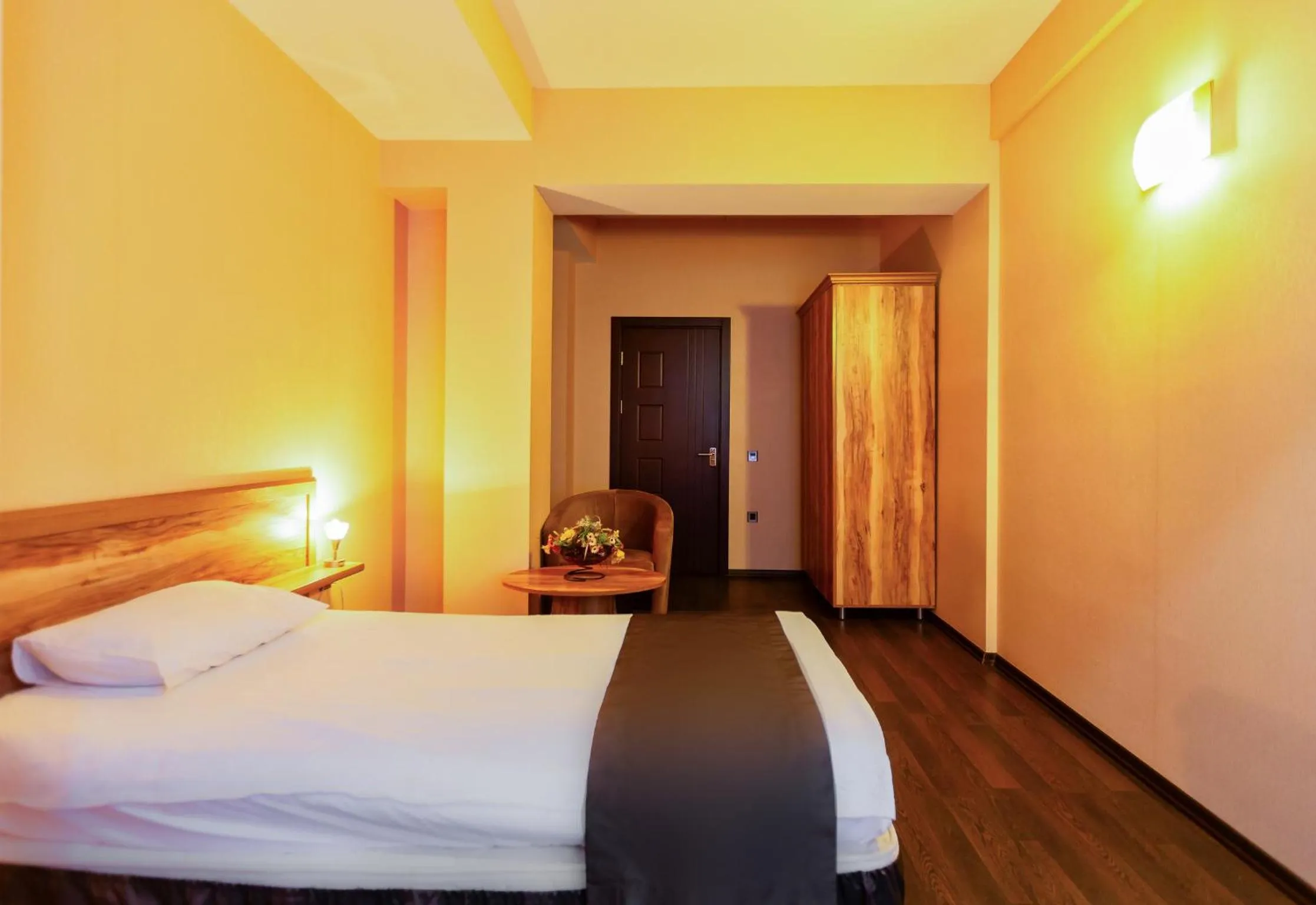 Bed in Diplomat Hotel Baku