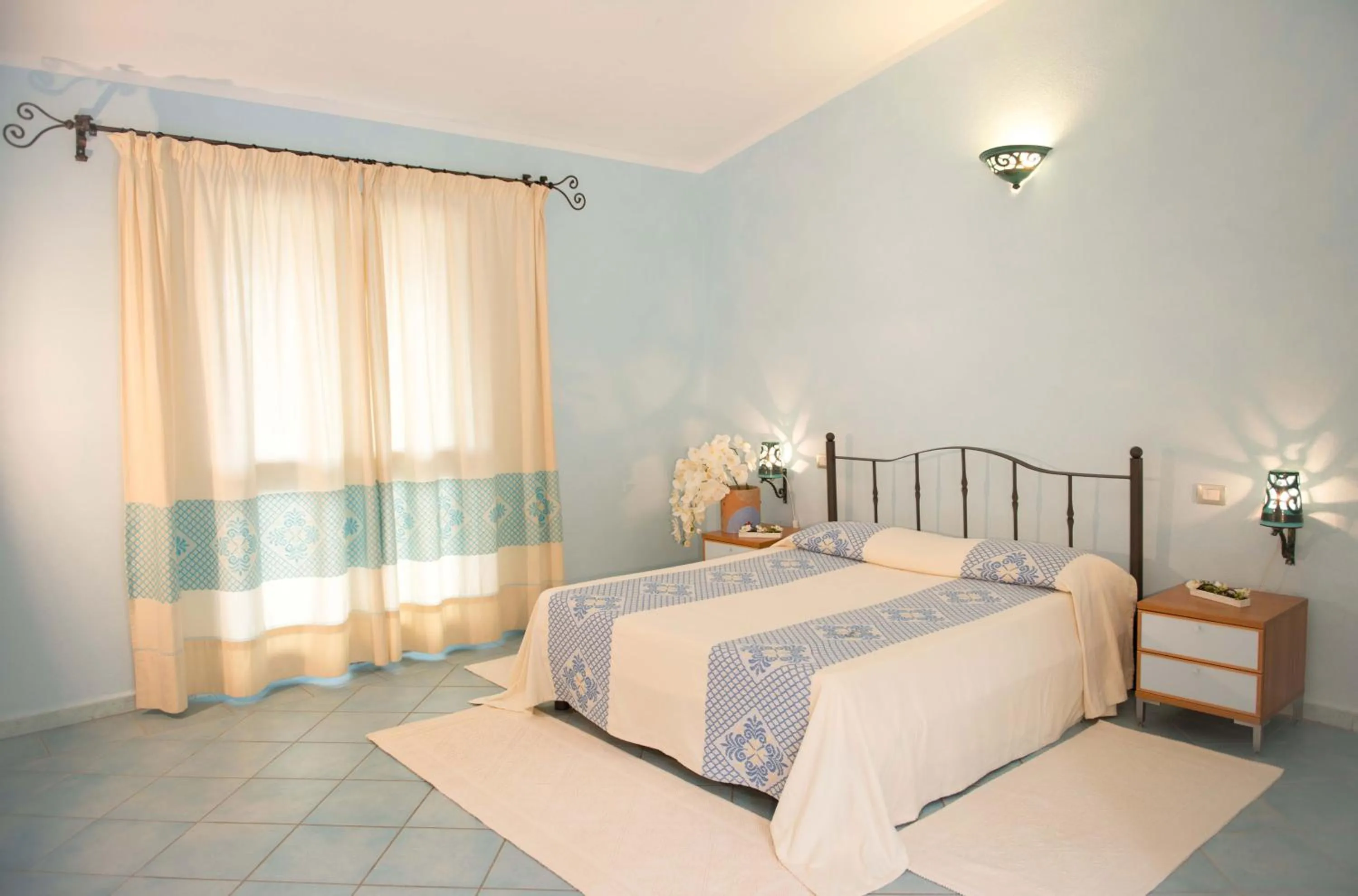 Bedroom, Bed in Tenuta Su Vrau