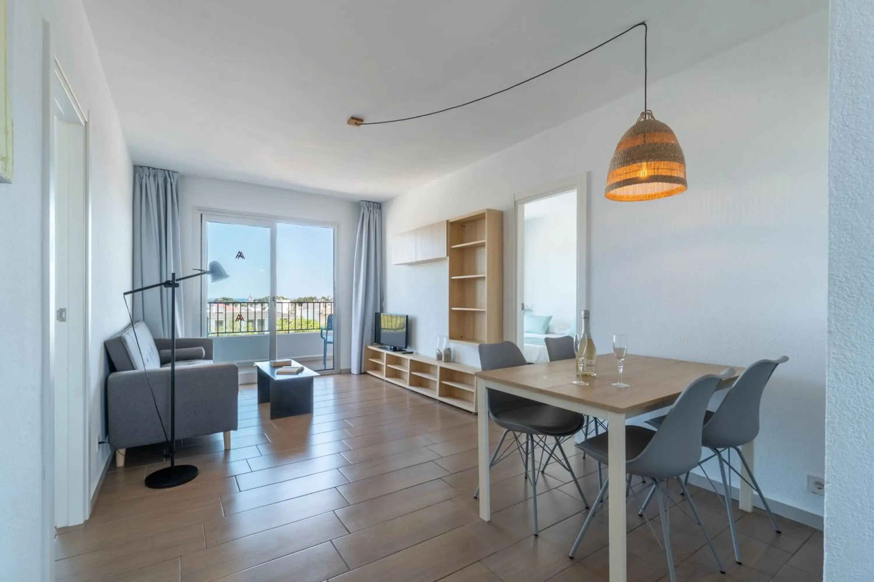 Comfort Two-Bedroom Apartment with Terrace in Apartaments La Perla Negra Comfort Two-Bedroom Apartment with Terrace in Apartaments La Perla Negra