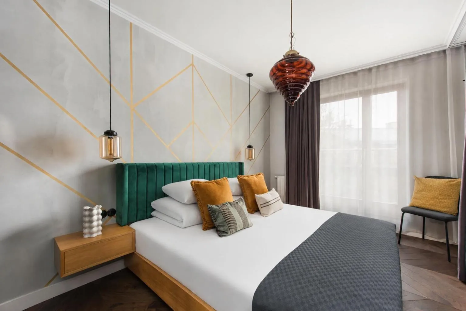 Bed in Harmonica Apartment - Trynitarska 6 street