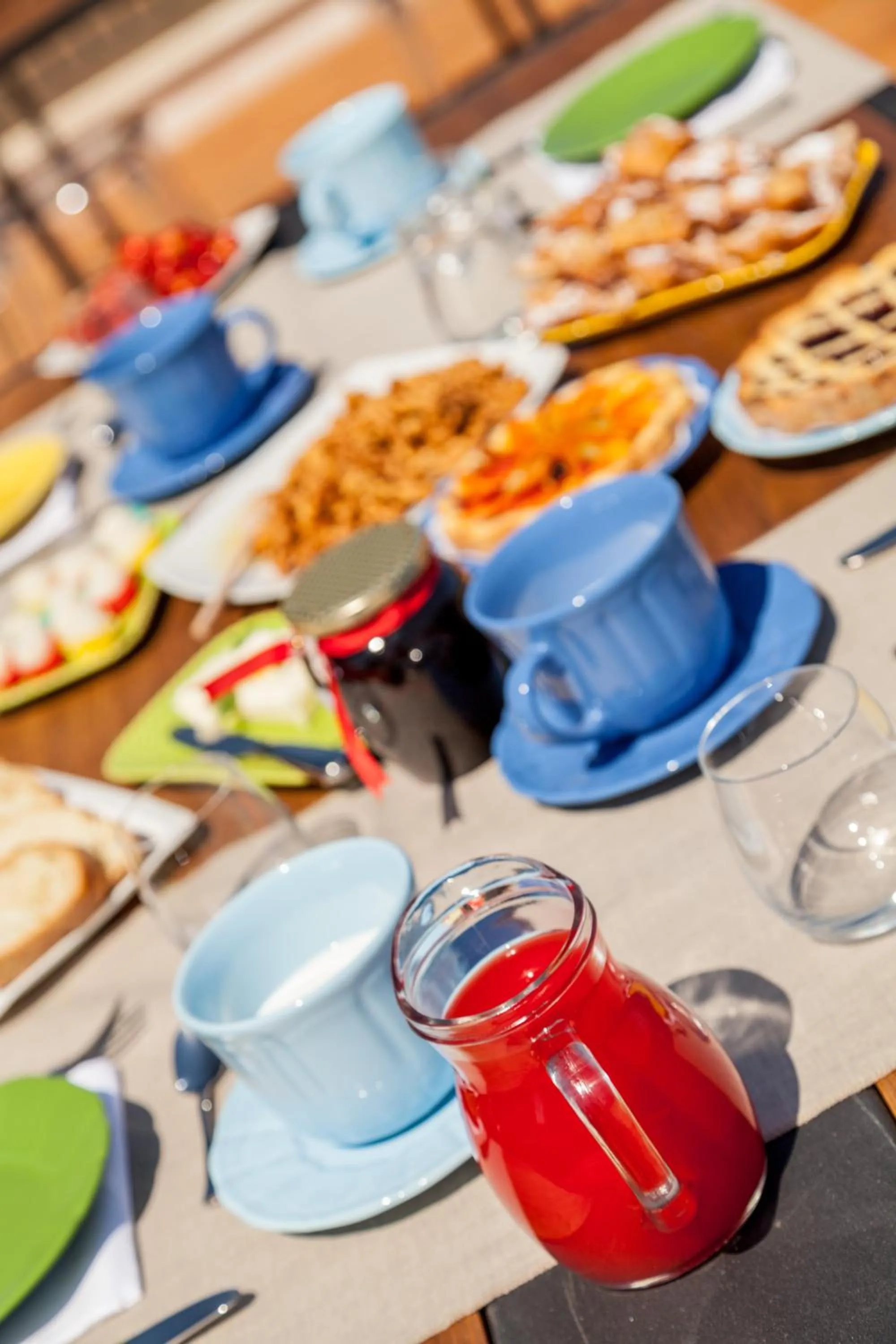 Breakfast in Tenuta Petra Bianca