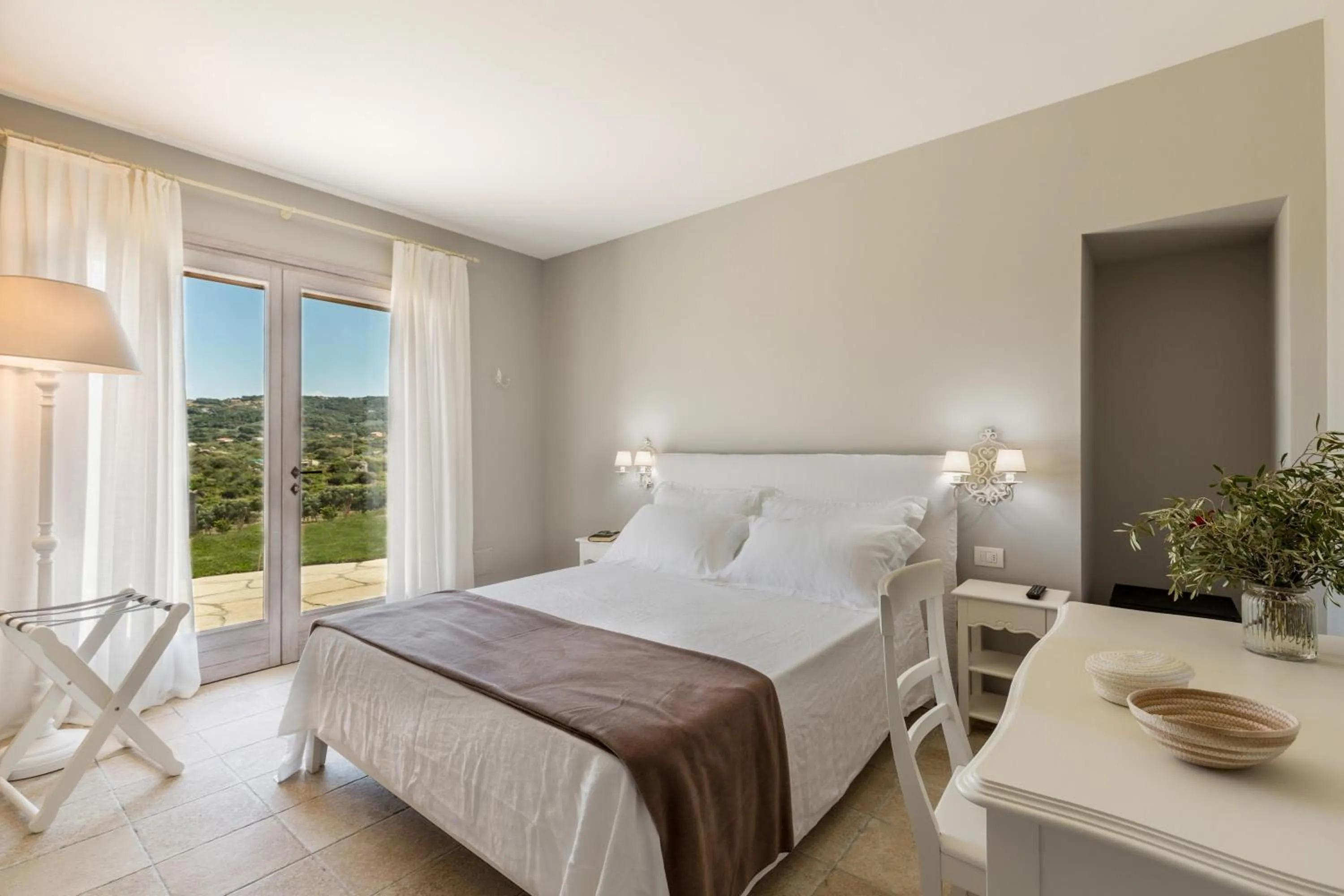 Bed in Tenuta Petra Bianca