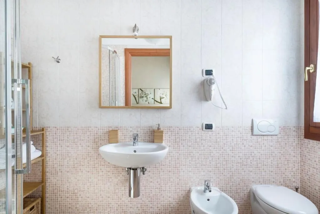 Bathroom in Agriturismo Ai Carpini