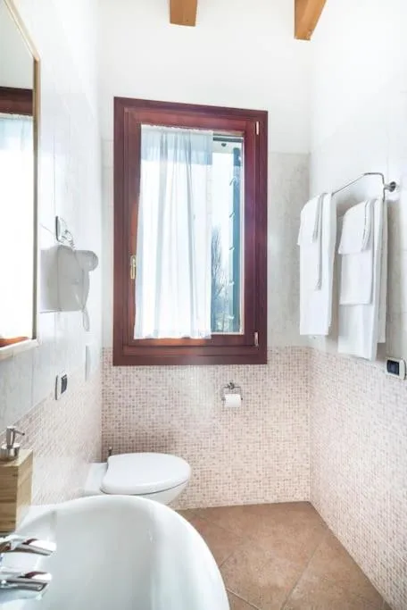 Toilet in Agriturismo Ai Carpini
