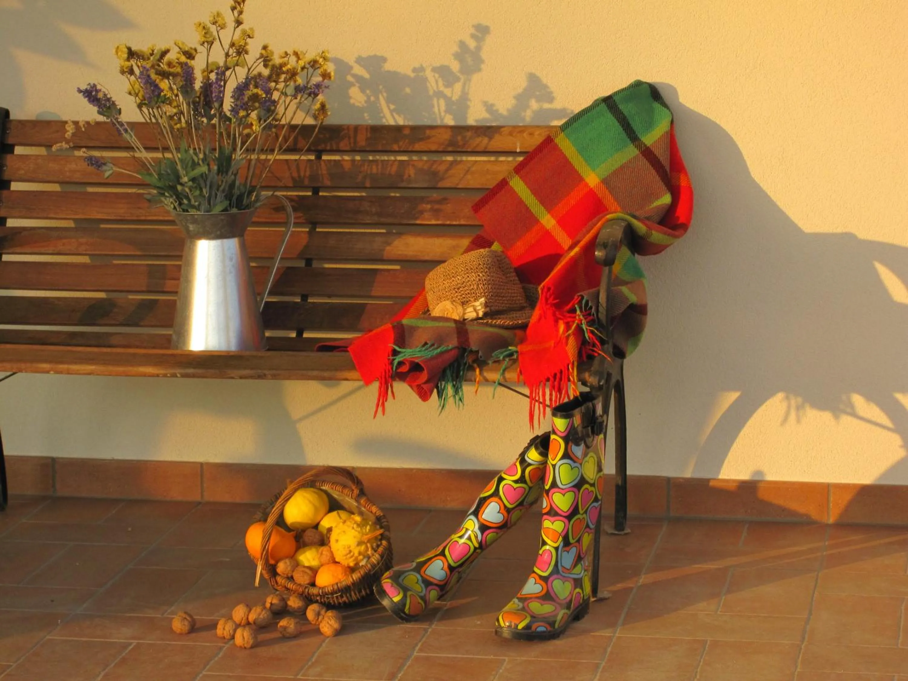 Decorative detail in Agriturismo Ai Carpini