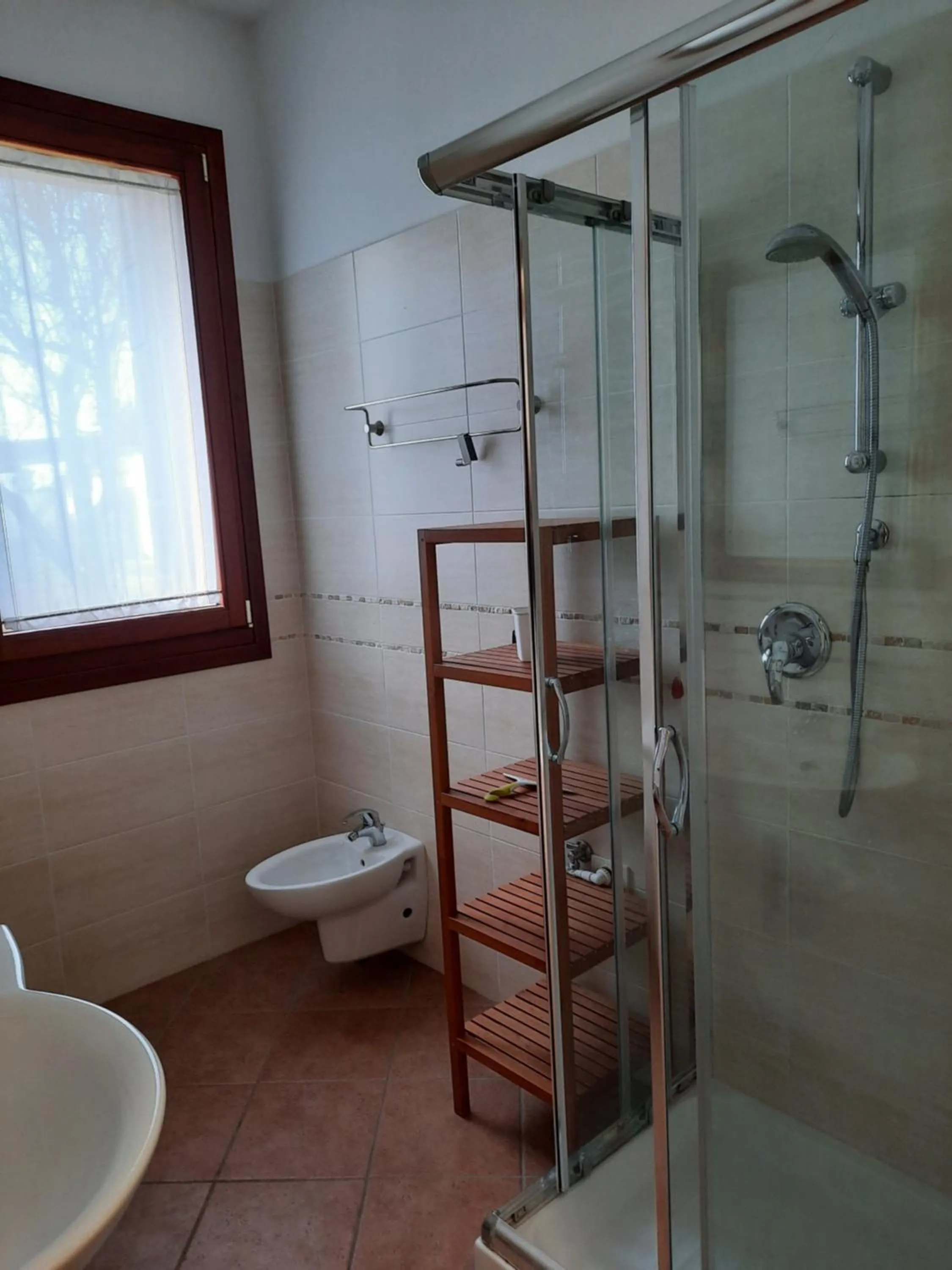 Shower in Agriturismo Ai Carpini