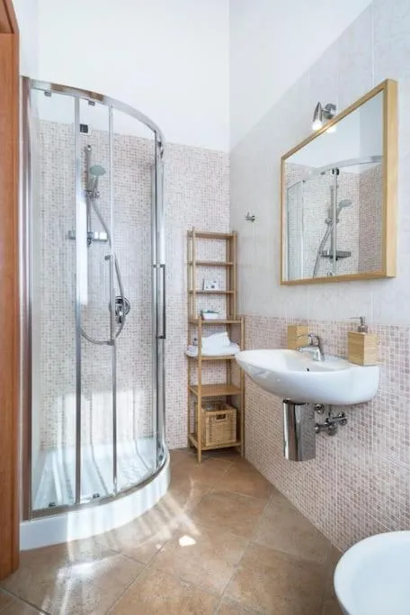 Shower in Agriturismo Ai Carpini