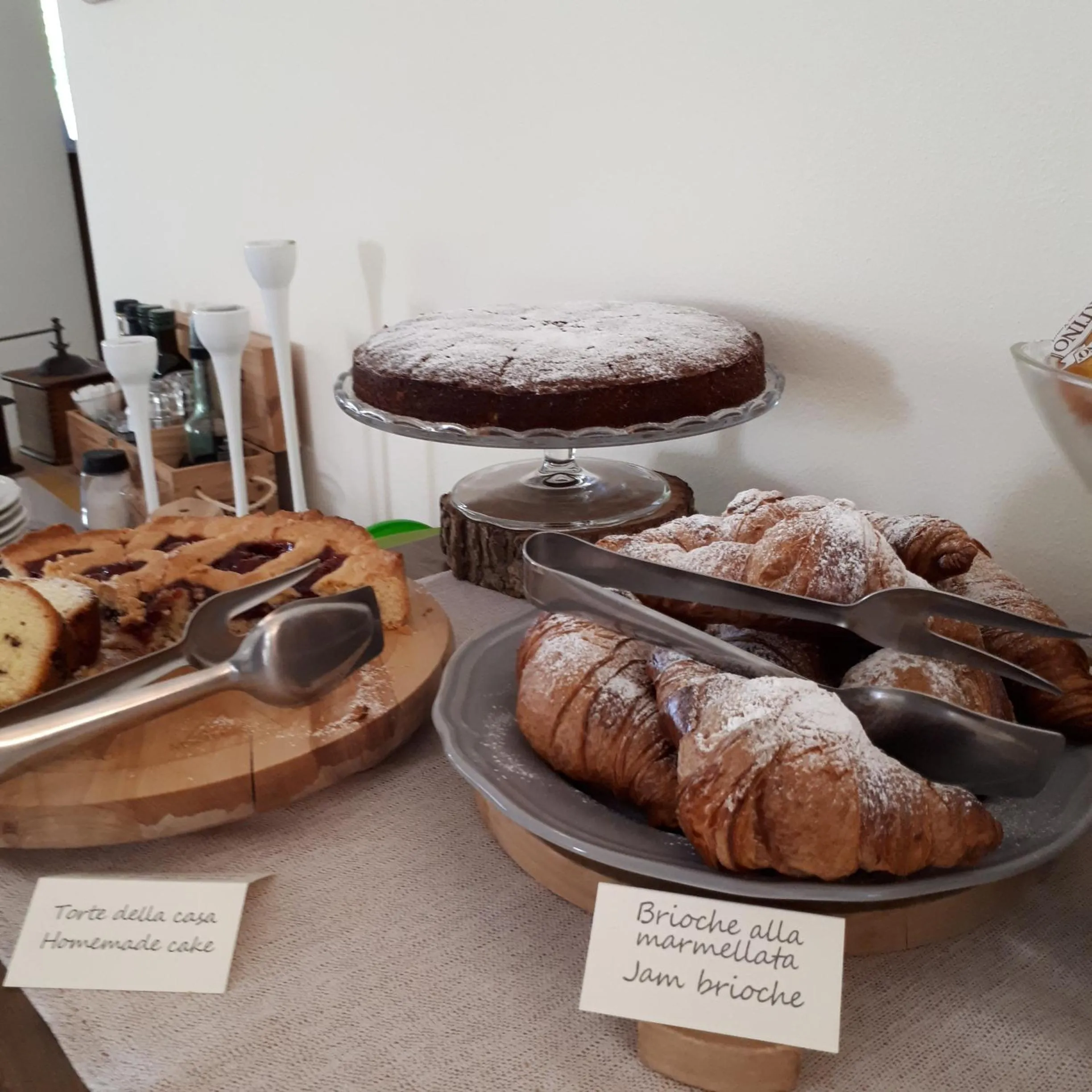 Continental breakfast in Agriturismo Ai Carpini