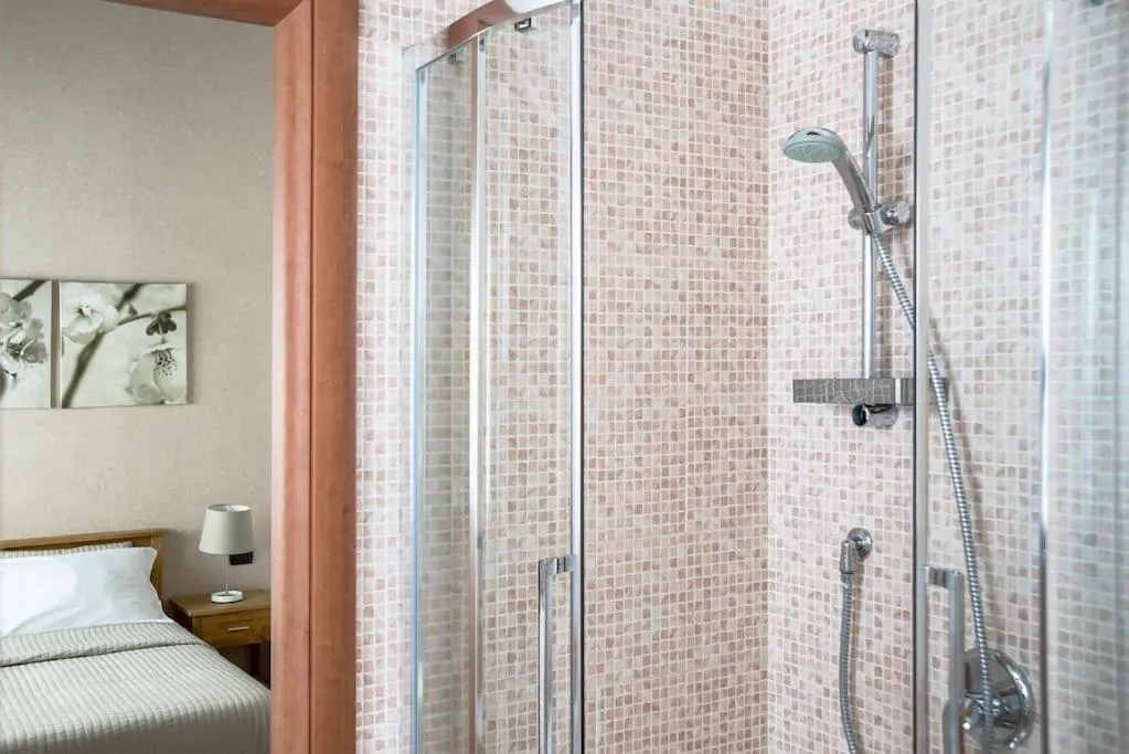 Shower in Agriturismo Ai Carpini