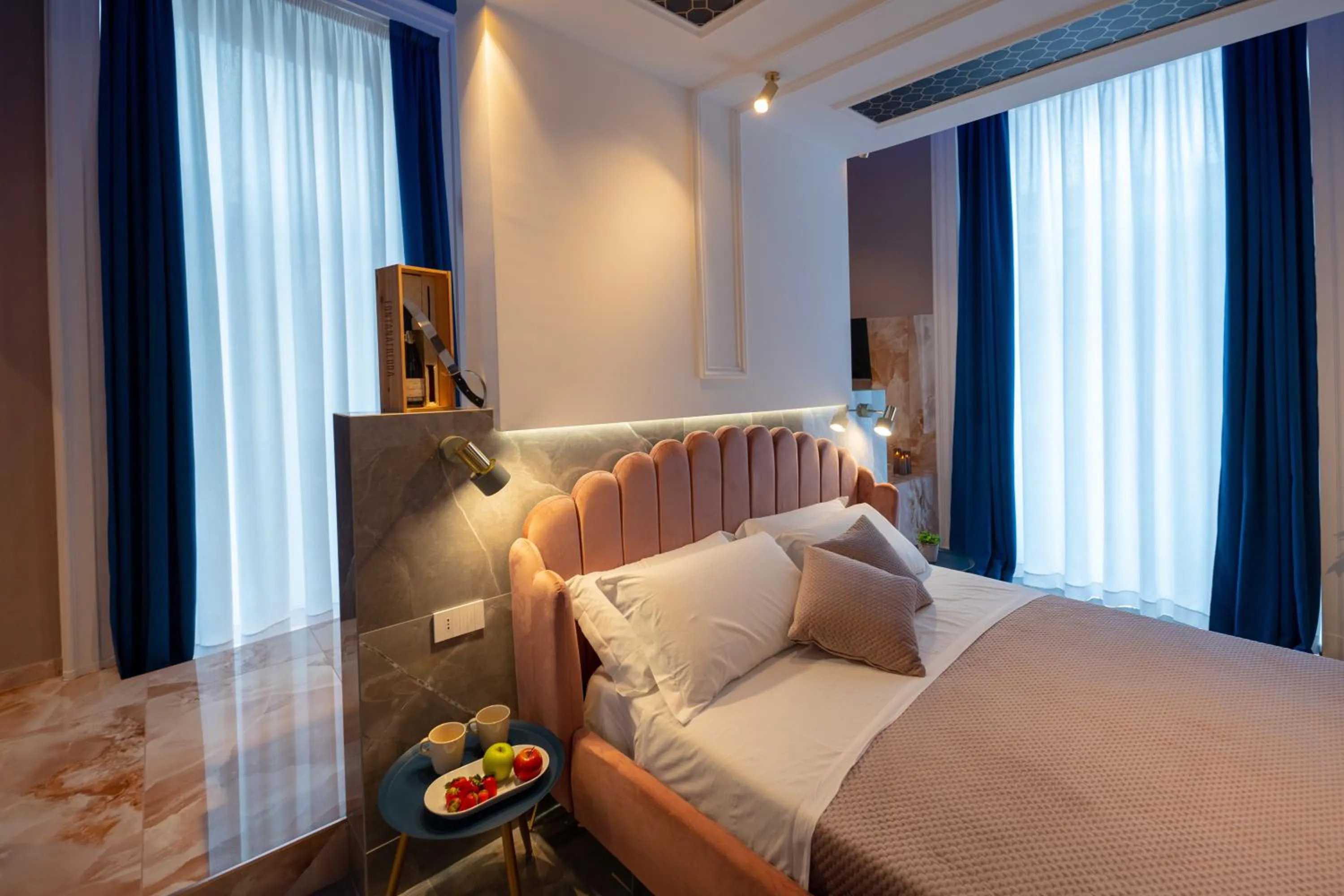 View (from property/room), Bed in Palazzo Bruca Catania