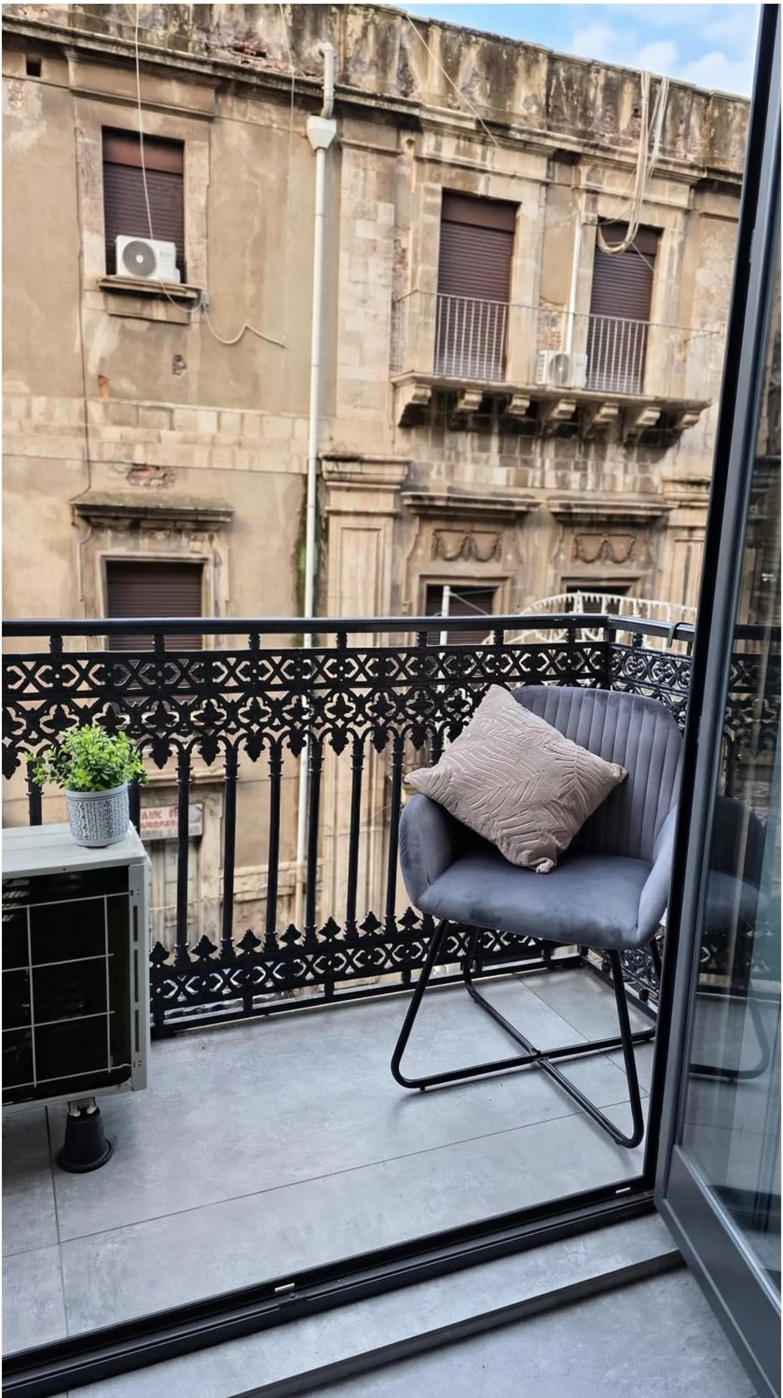 Balcony/Terrace in Palazzo Bruca Catania