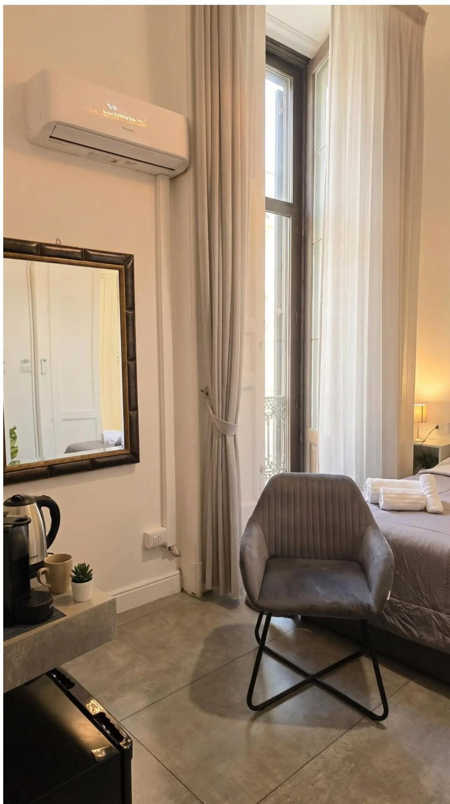 furniture, Bed in Palazzo Bruca Catania