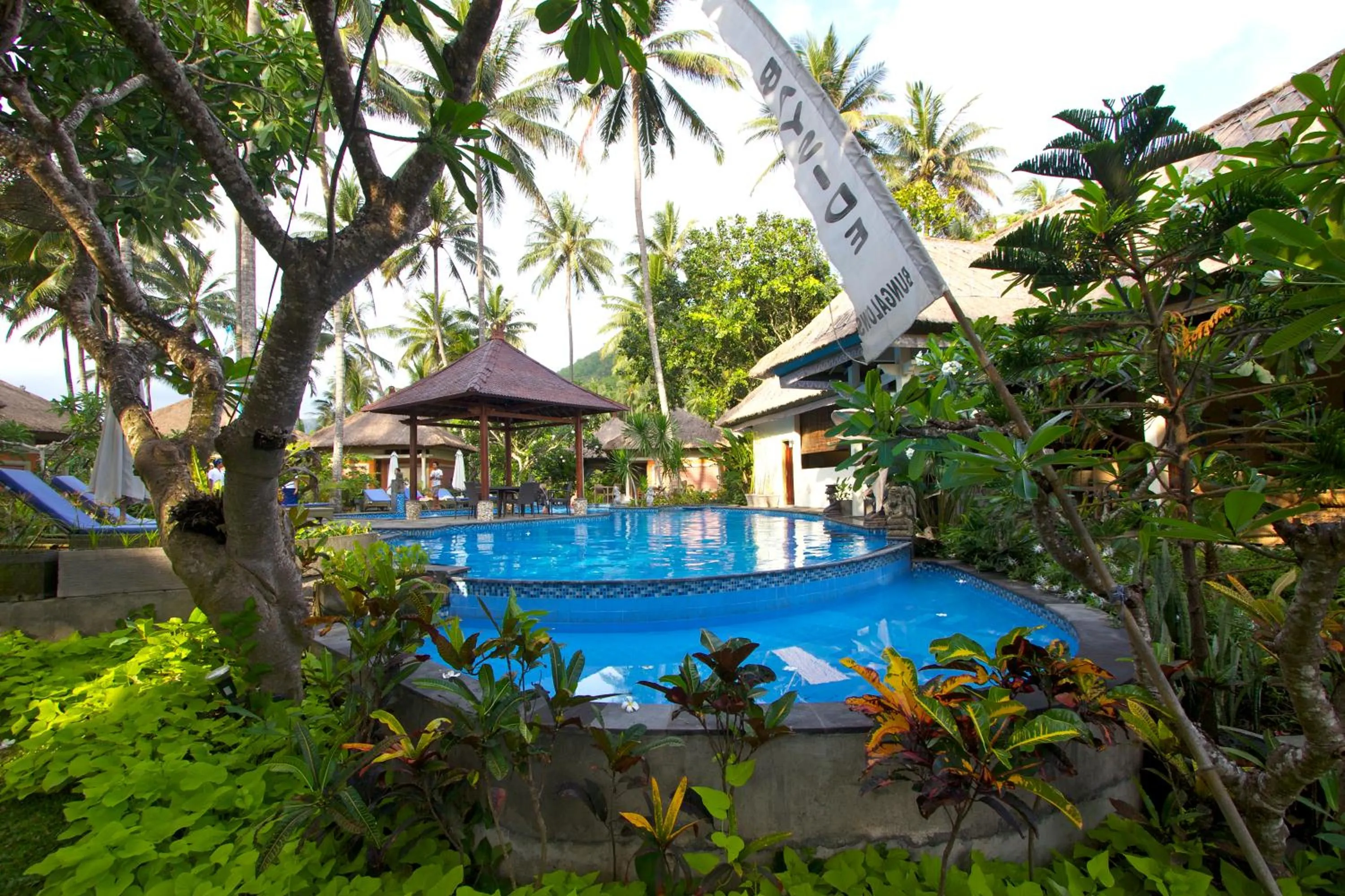 Swimming pool in Bayside Bungalows