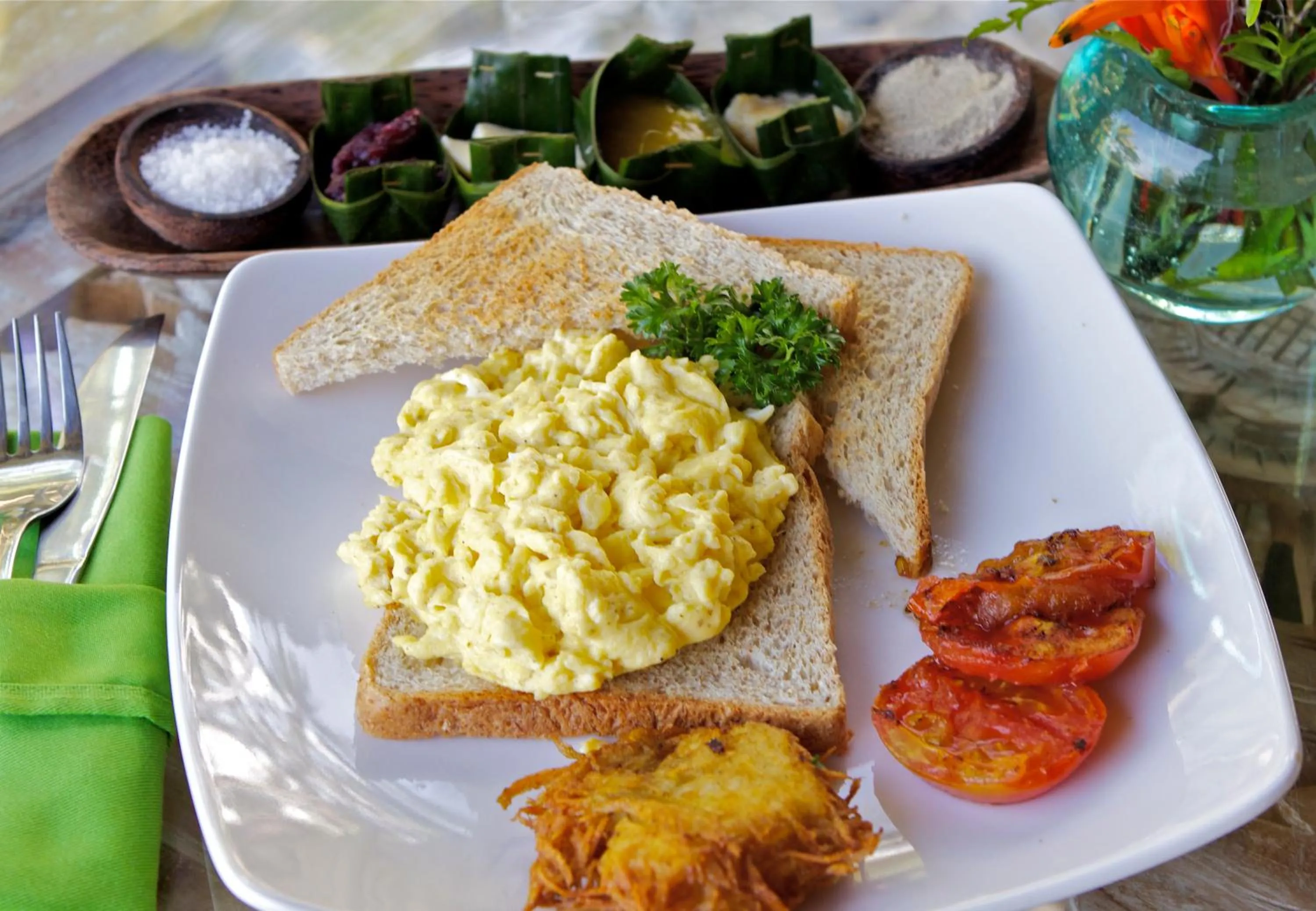 Breakfast in Bayside Bungalows