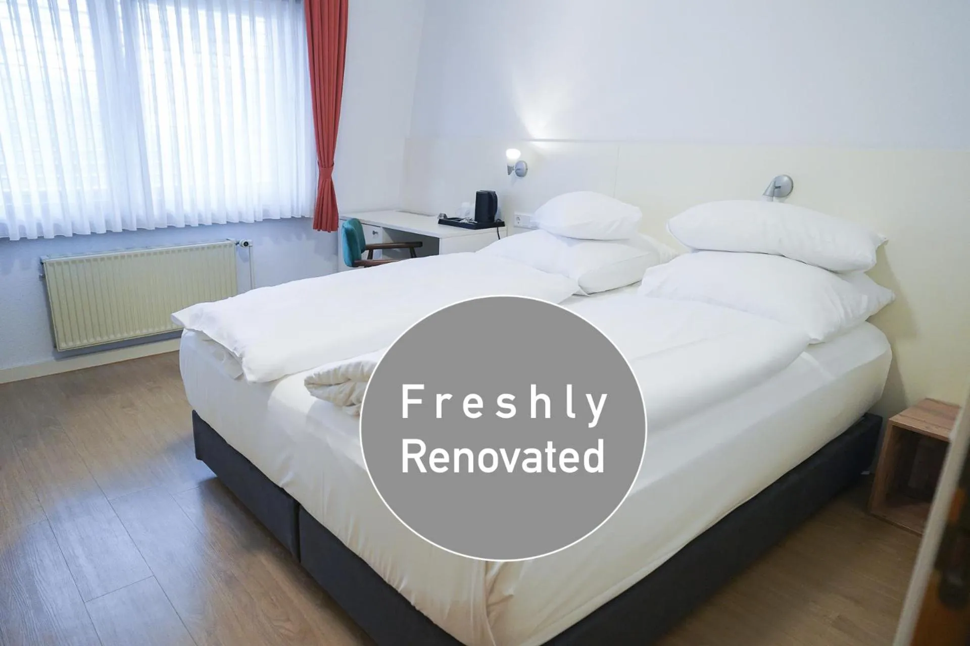 Photo of the whole room, Bed in AP Hotel Mannheim Viernheim am Kapellenberg