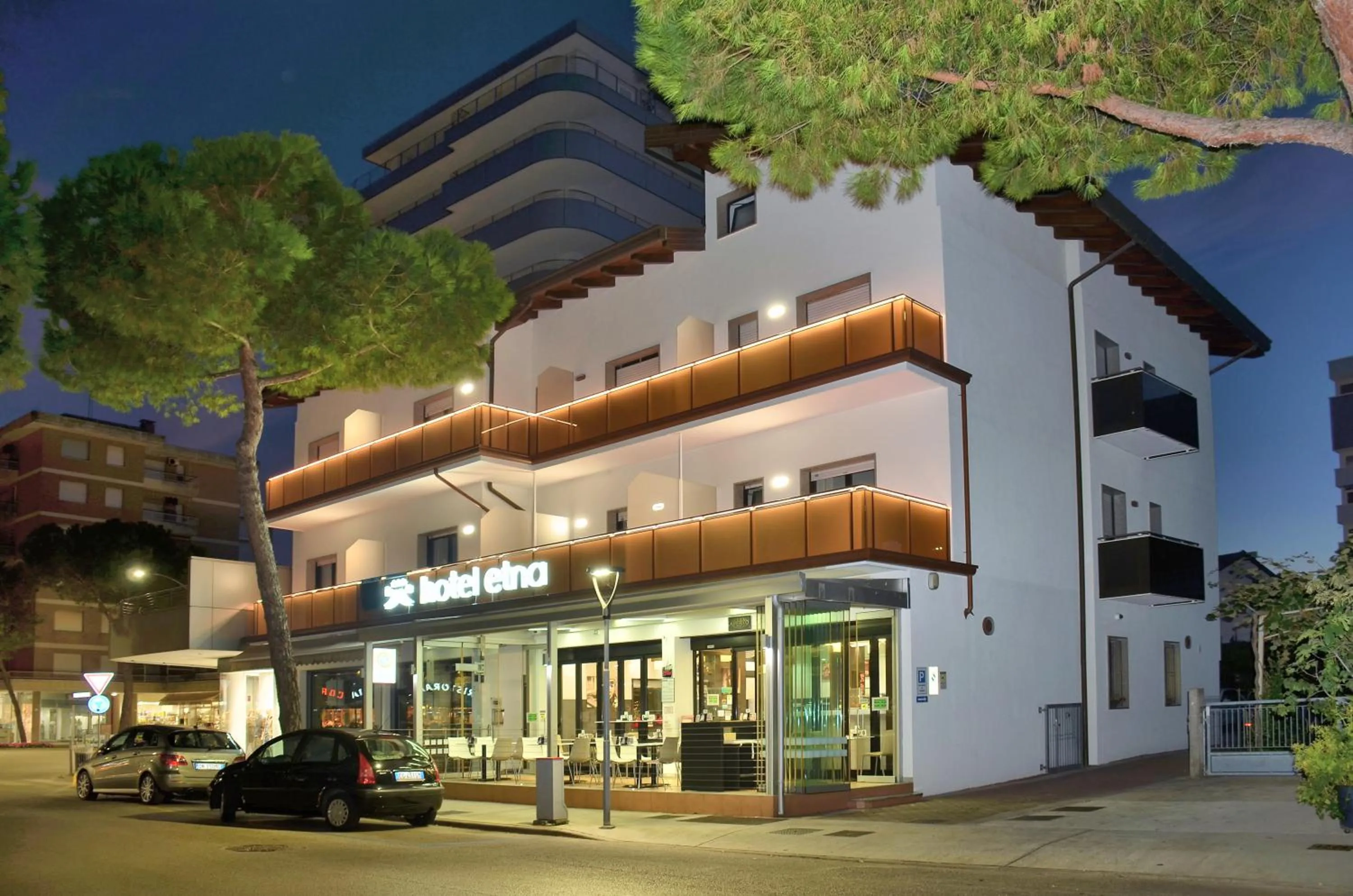 Property building in Hotel Etna