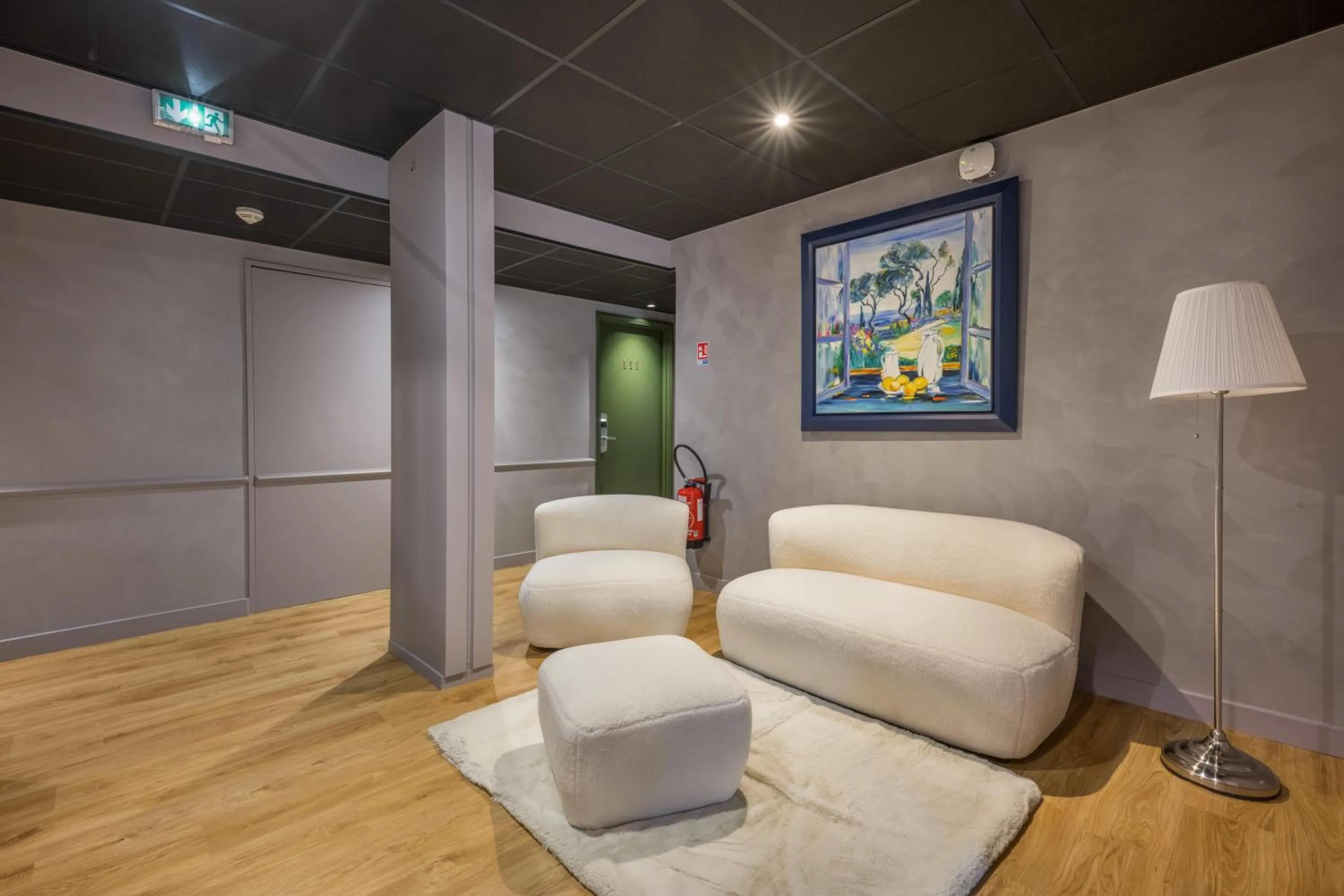 Living room in Hôtel Newport