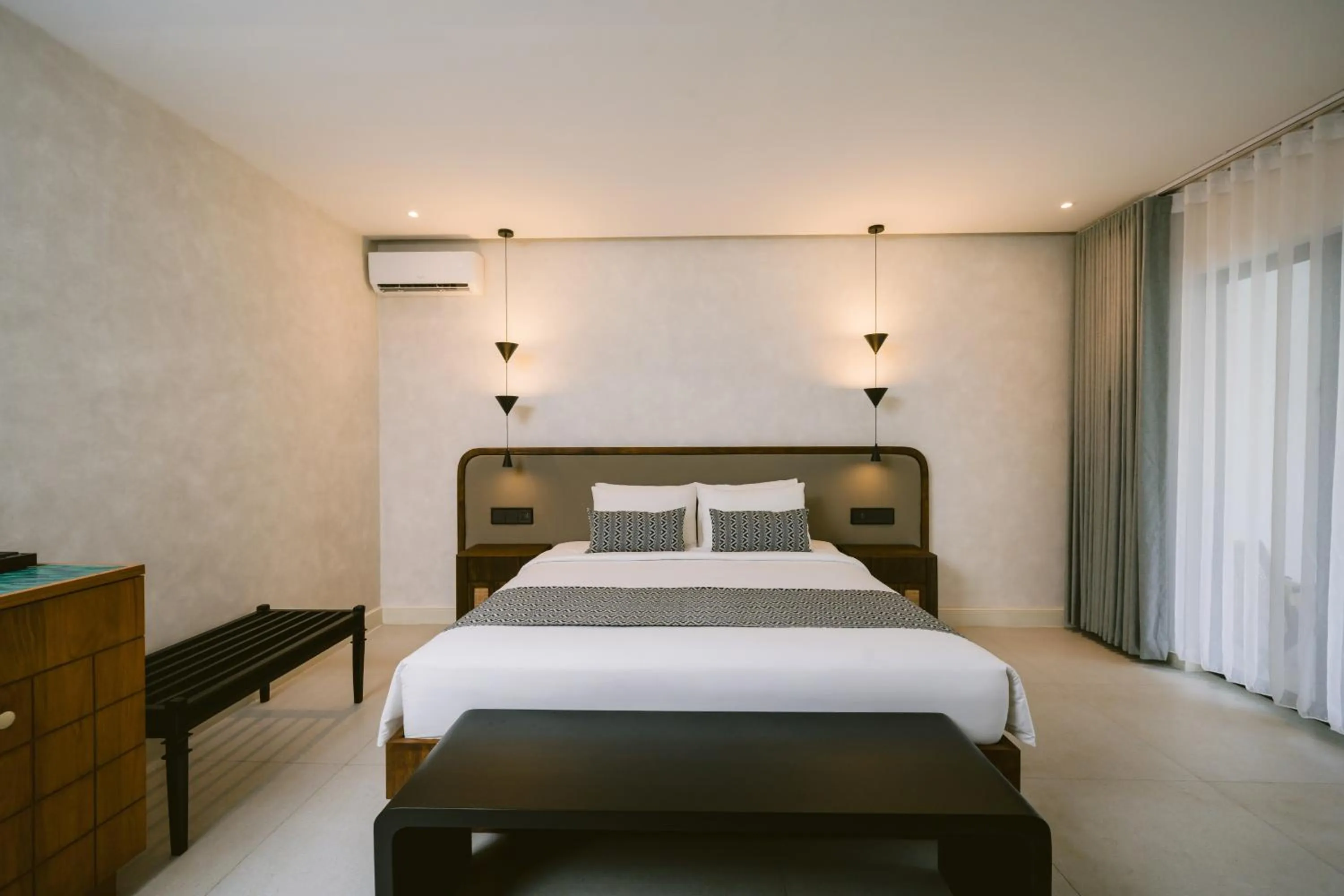 Bedroom, Bed in Legong Keraton Beach Hotel