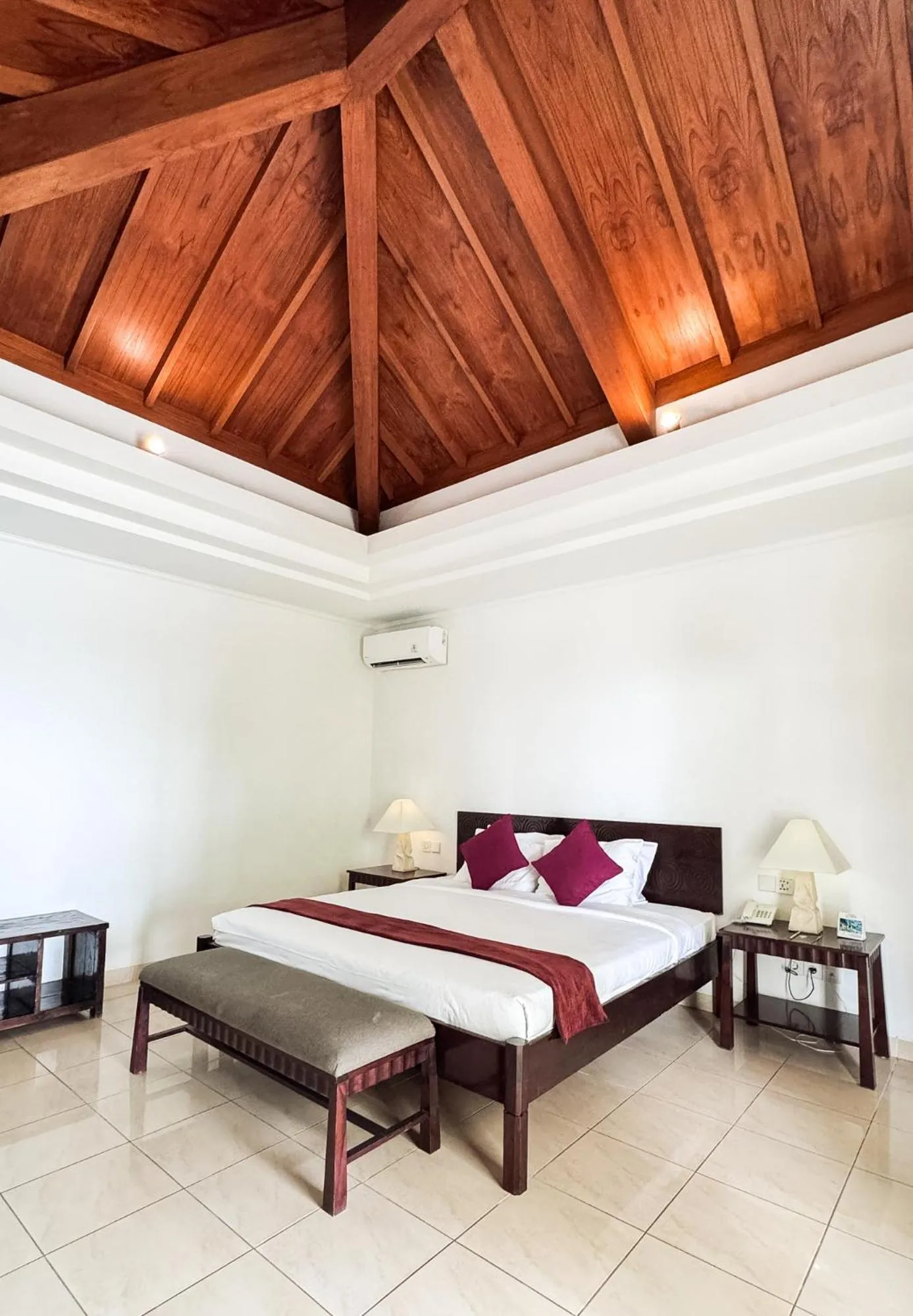 Bed in Legong Keraton Beach Hotel