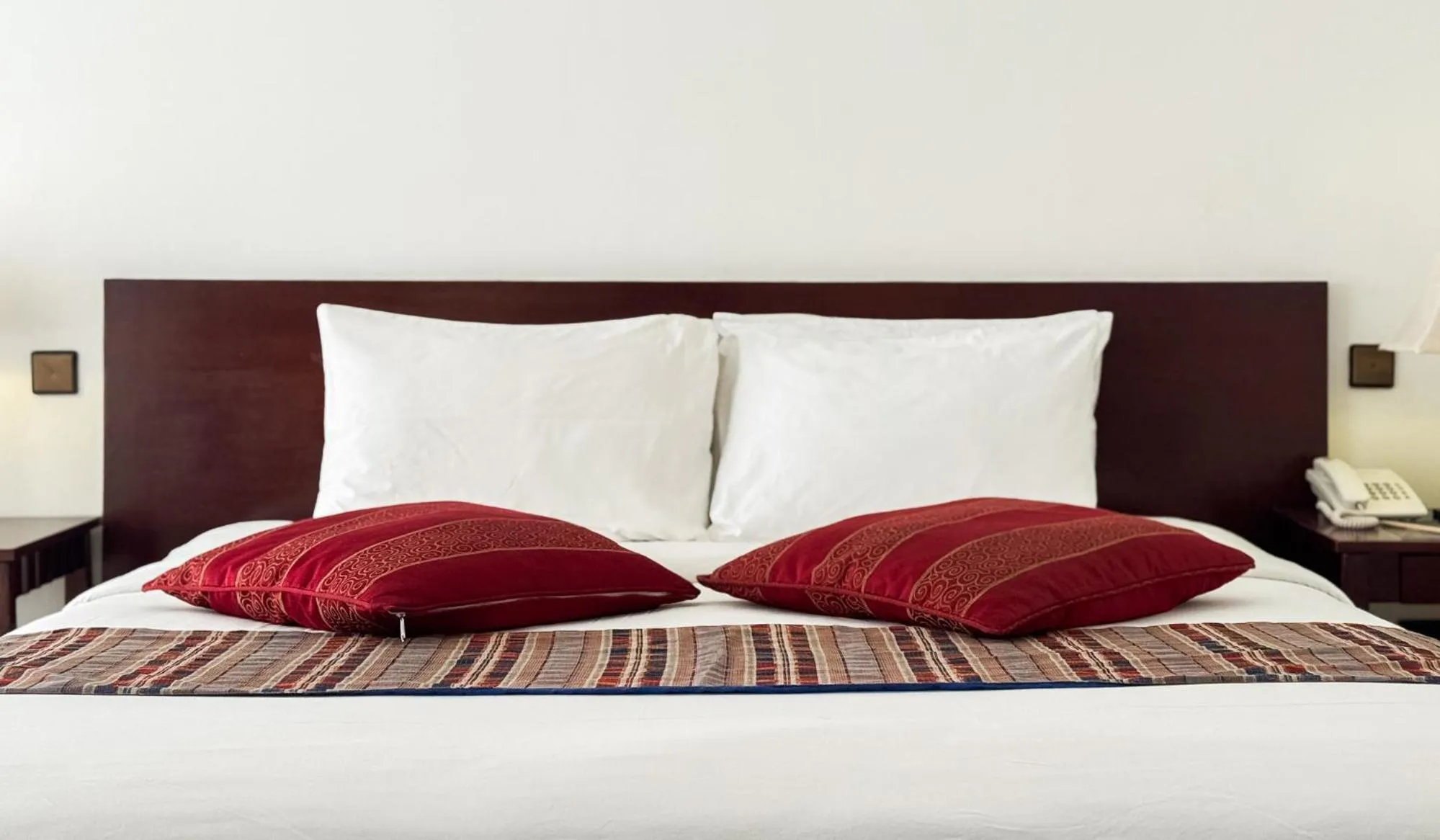 Bed in Legong Keraton Beach Hotel