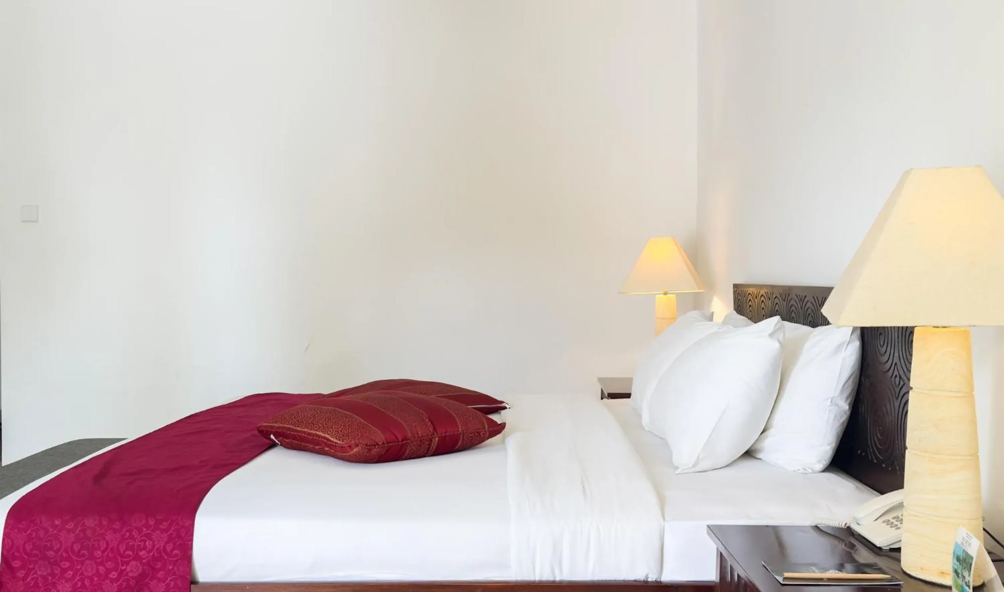 Bed in Legong Keraton Beach Hotel