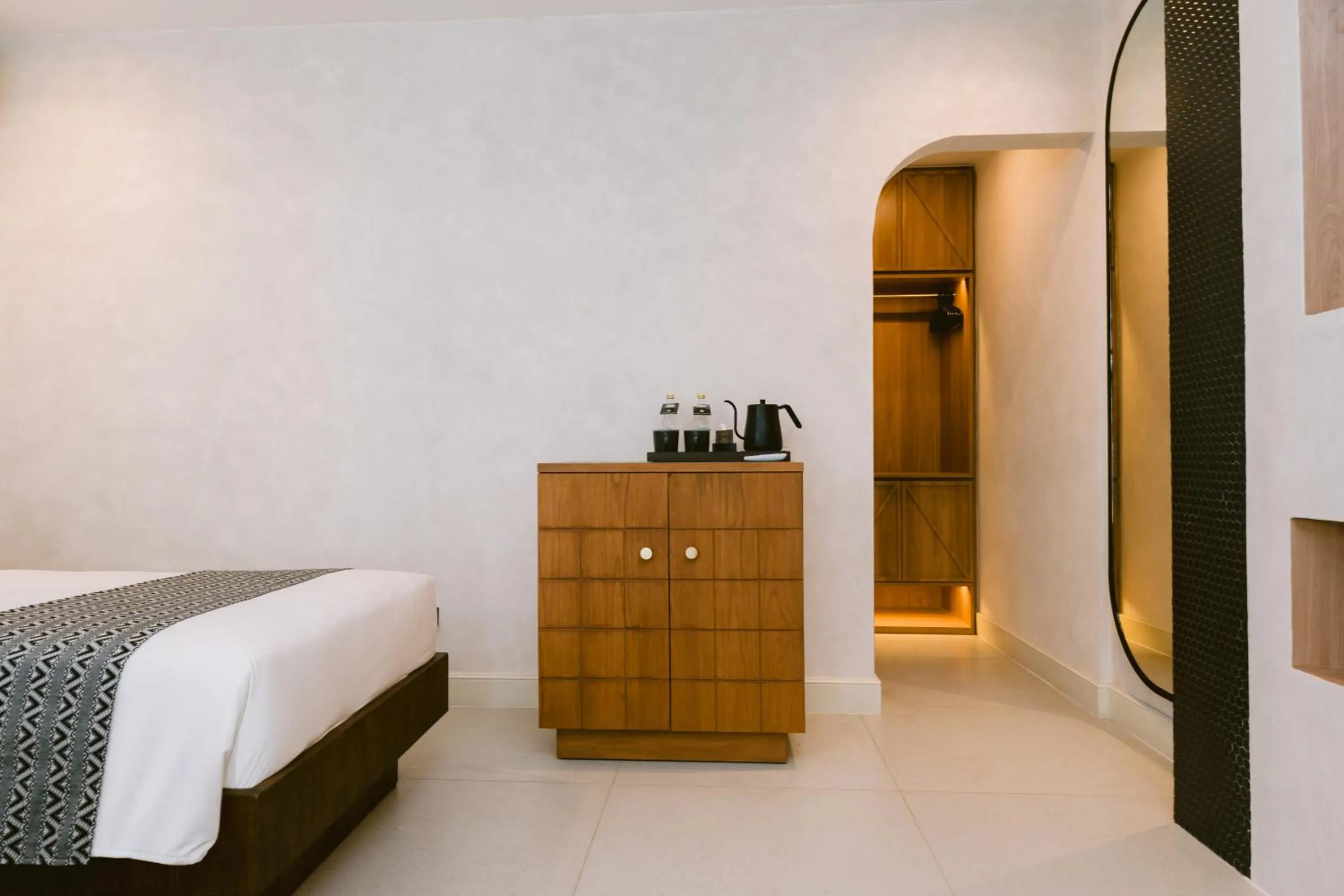 Bedroom, Bed in Legong Keraton Beach Hotel