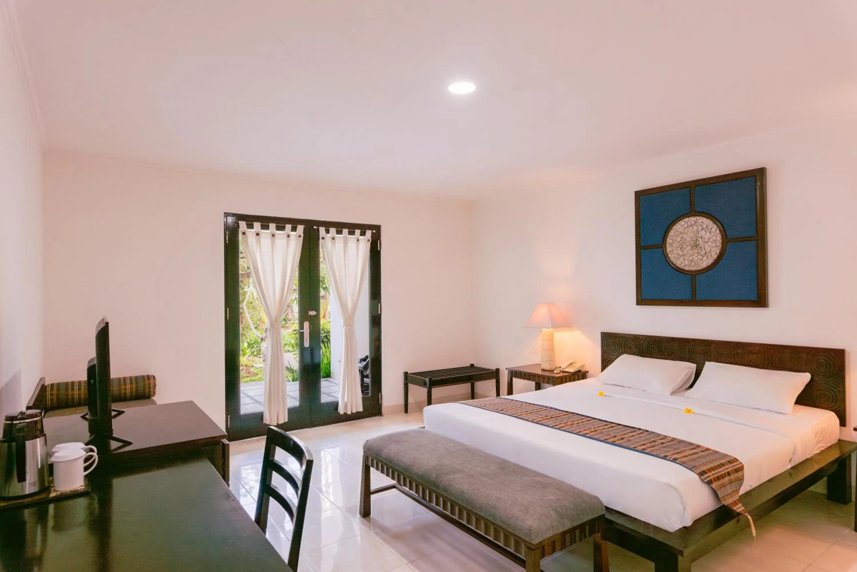 Bedroom, Bed in Legong Keraton Beach Hotel